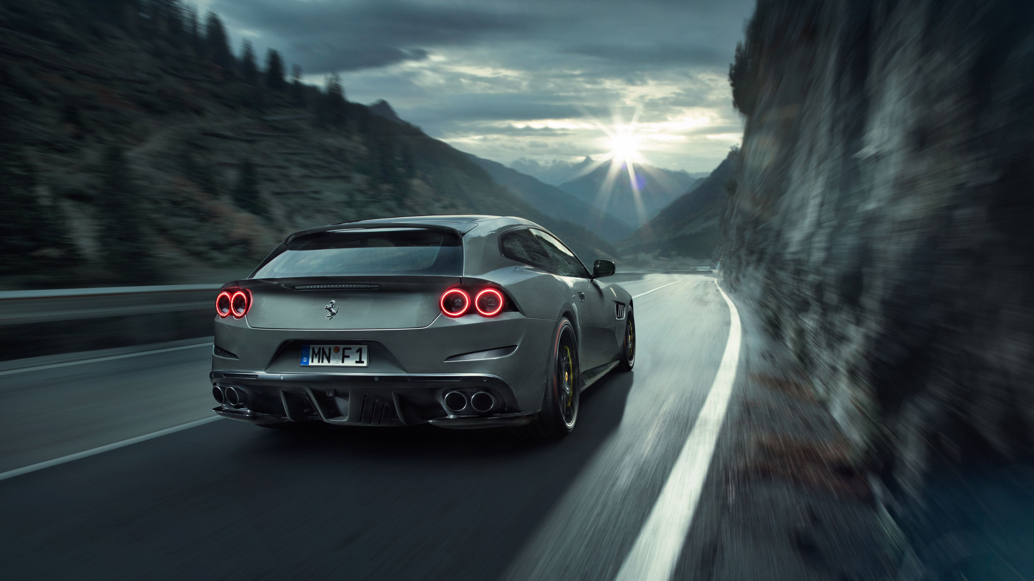 Ferrari GTC4Lusso by Novitec Rosso 4K 2 Wallpaper. HD Car Wallpaper