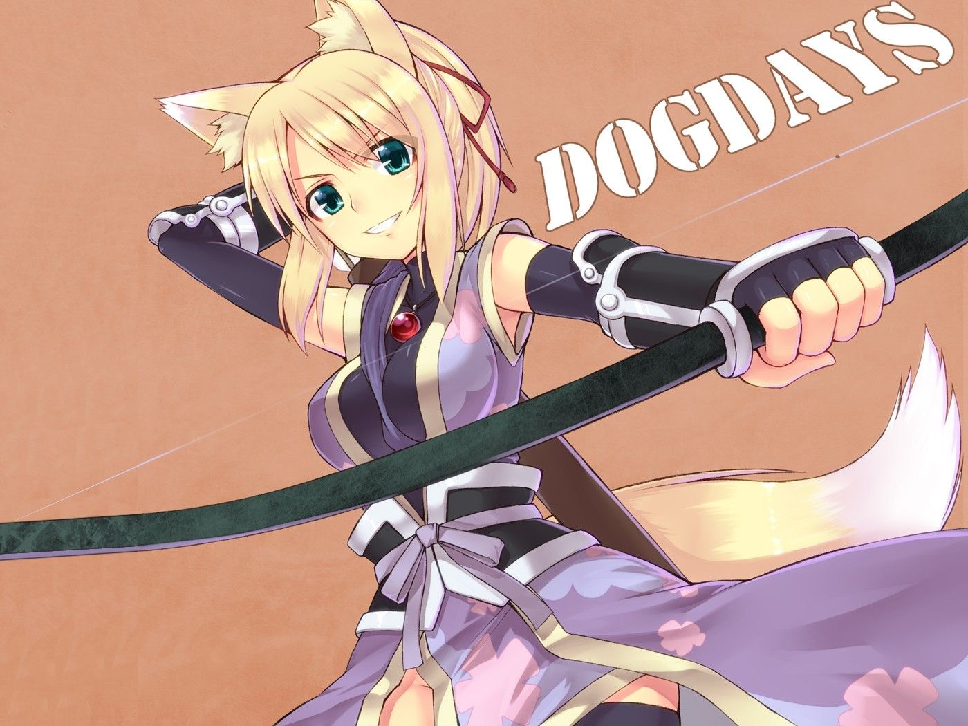 Dog Girl Anime HD HD Wallpaper