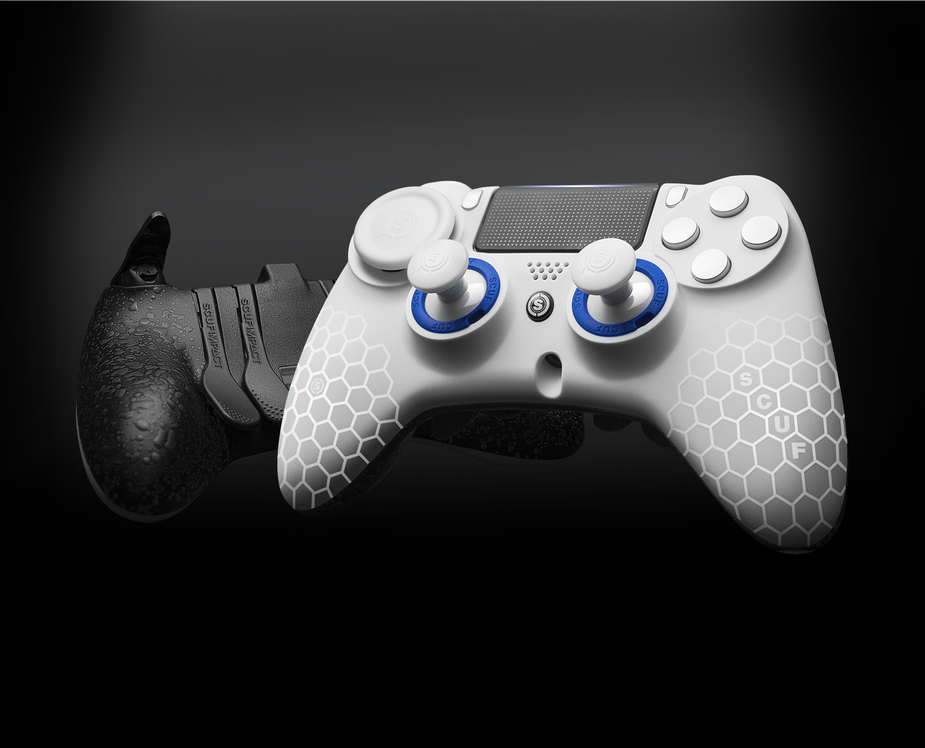The Completely Re Engineered Shape And Ergonomics Of The SCUF IMPACT Are Molded To Fit Your Hands Perfectly For Paddle. Scuf Controller Ps Ps Game Controller