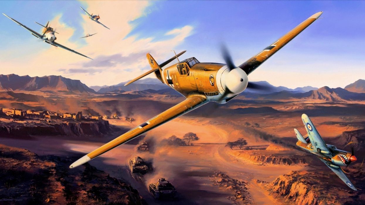 Aircraft World War II Luftwaffe wallpaperx1440