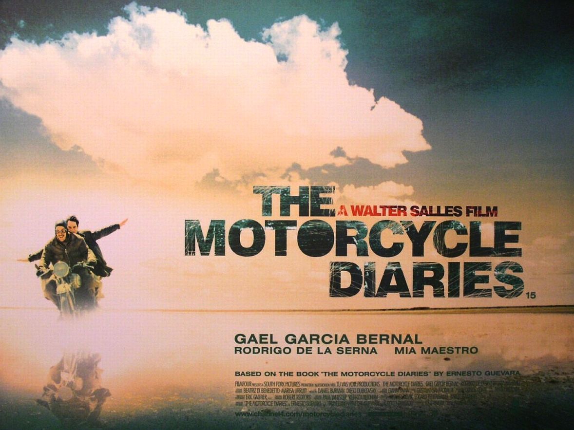 The Motorcycle Diaries (2004). by Walter Salles. Travel movies, Movies, Adventure movies