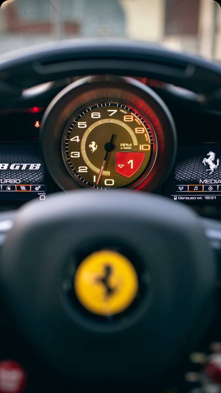 Ferrari POV wallpaper