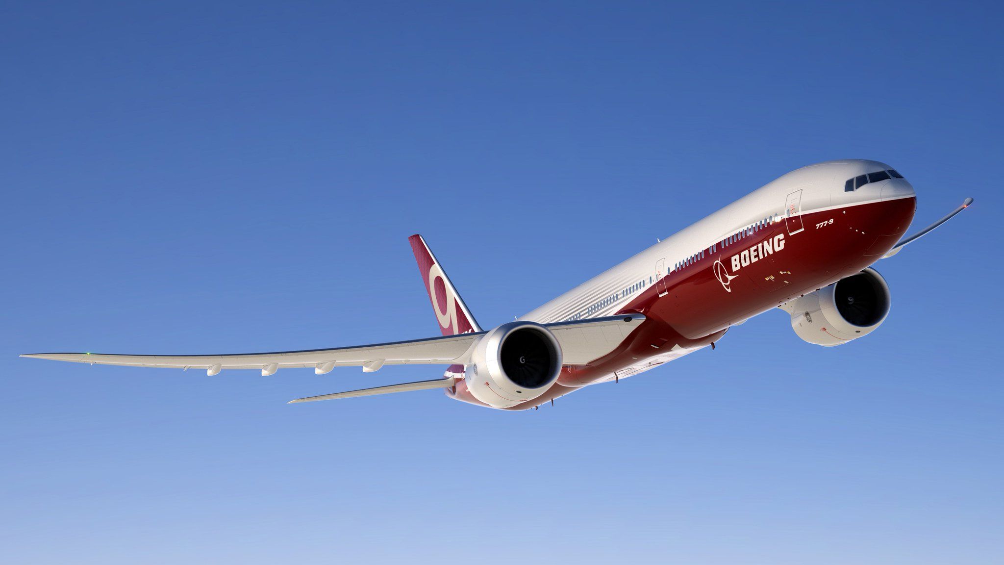 Boeing: twitter post about the 777X from @BoeingAirplanes
