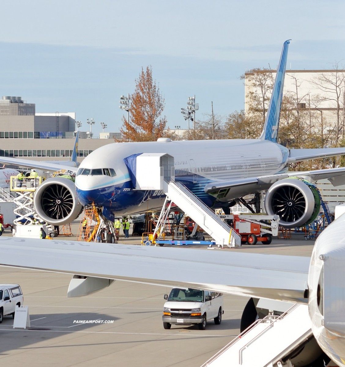 Boeing 777X moves towards first flight