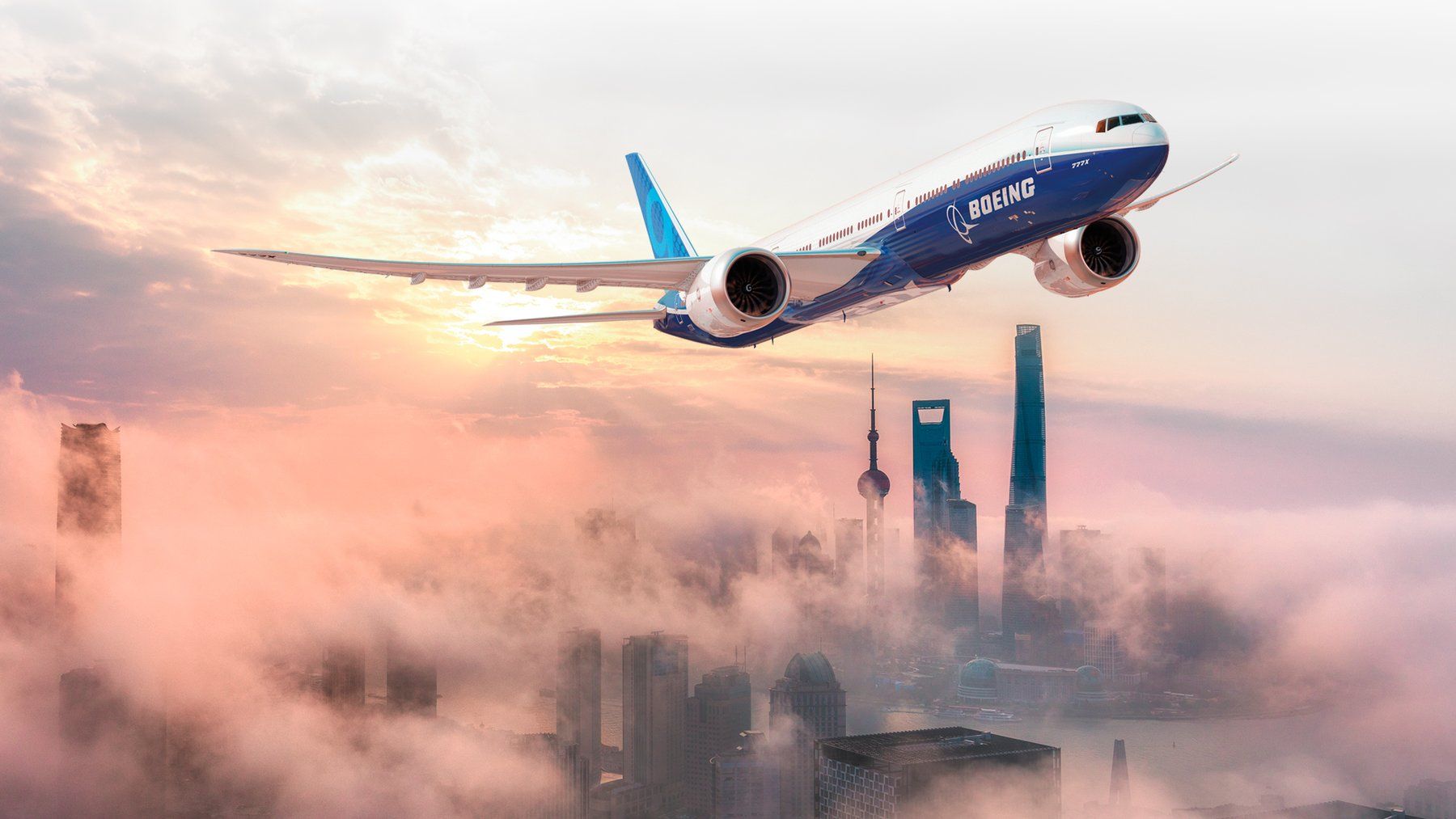 Boeing Endeavors 777X Wallpaper