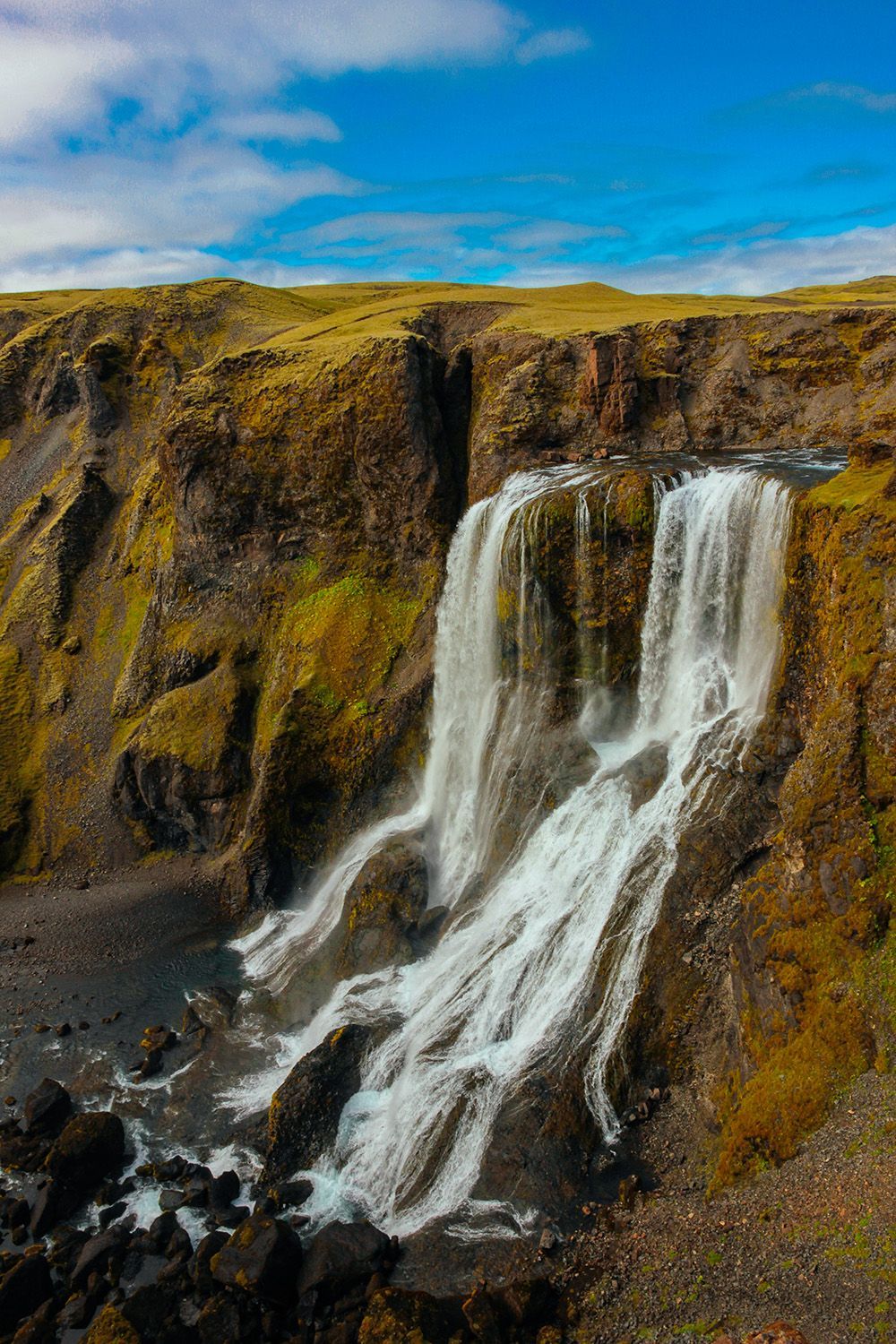 Fagrifoss Waterfall Iceland Wallpapers - Wallpaper Cave