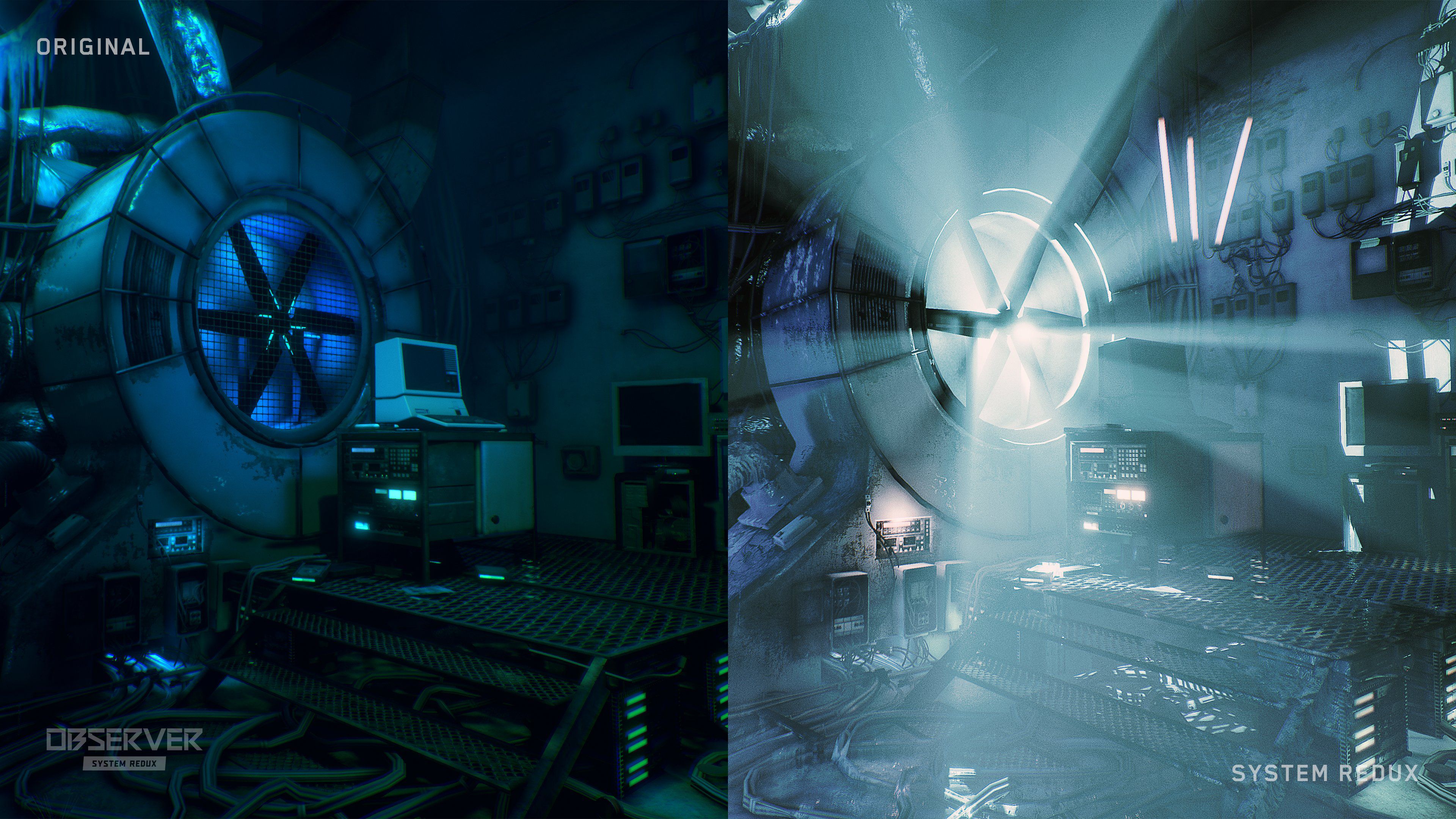 Bloober Shares OBSERVER: SYSTEM REDUX Comparison Screenshots; Title Will Be Showcased Soon Mechanix Video Game News