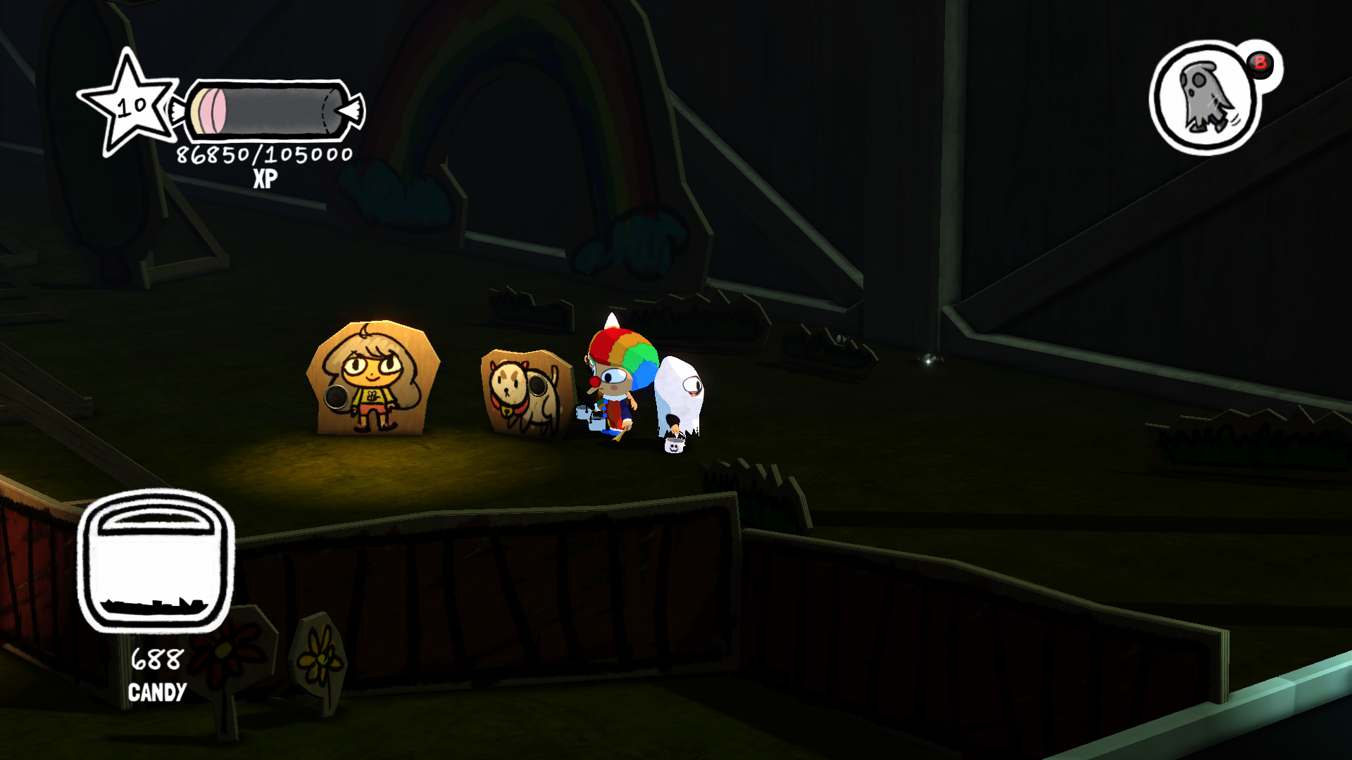 Bee and Puppycat make a cameo in Costume Quest 2
