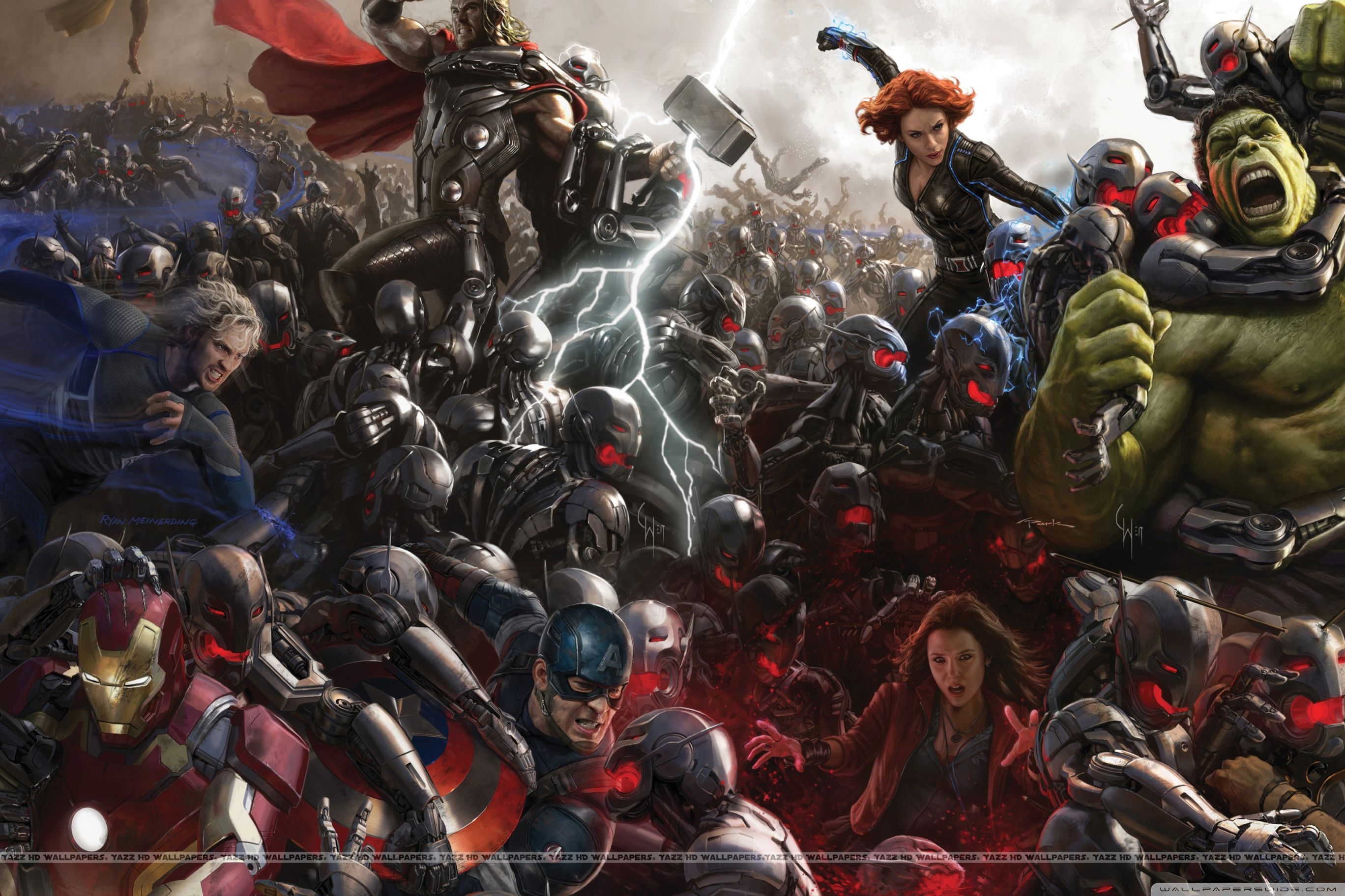 Avengers Age of Ultron (4K) Ultra HD Desktop Background Wallpaper for 4K UHD TV, Widescreen & UltraWide Desktop & Laptop, Tablet