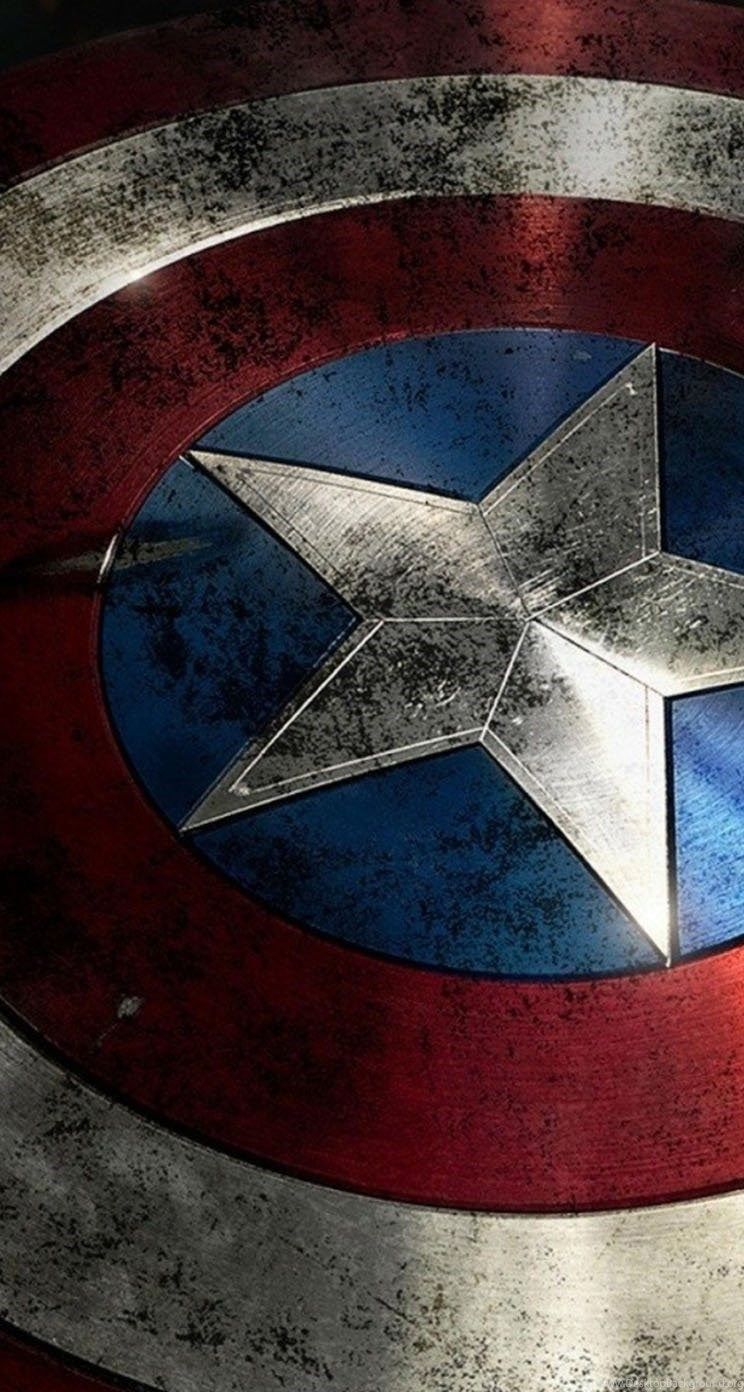 Captain America Shield The iPhone Wallpaper Desktop Background