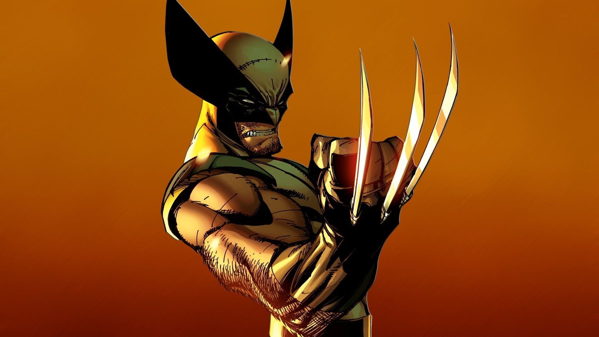 Marvel Wolverine digital wallpaper #Wolverine Marvel Comics J. Scott Campbell #gradient #adamantium #claws #ar. Wolverine marvel, Marvel comics, Digital wallpaper