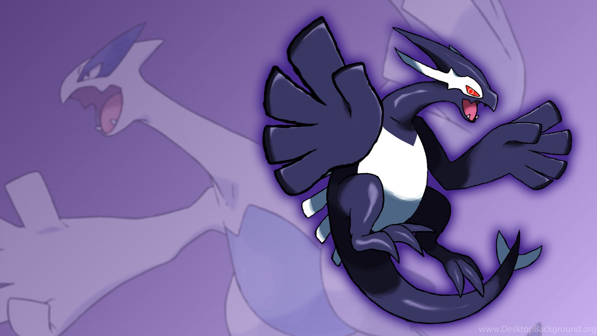 Lugia And Shadow Lugia Wallpaper By Glench Desktop Background