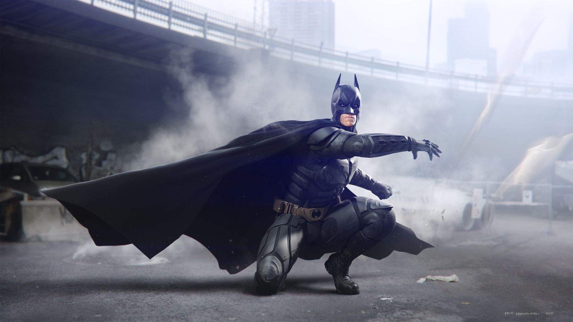 Batman Attack Dark Knight Rises, Per Haagensen
