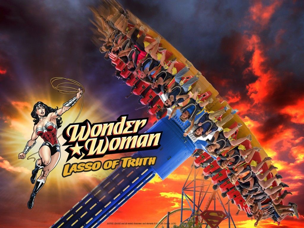 Wonder Woman Lasso of Truth Coming to Six Flags Discovery Kingdom