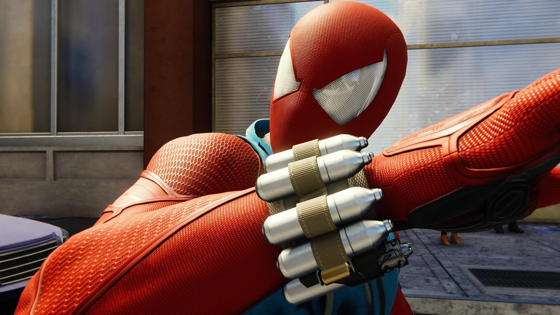 Love the detail on Ben's Web Shooters