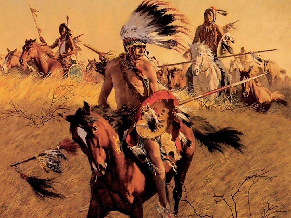 native wallpaper american indian warrors