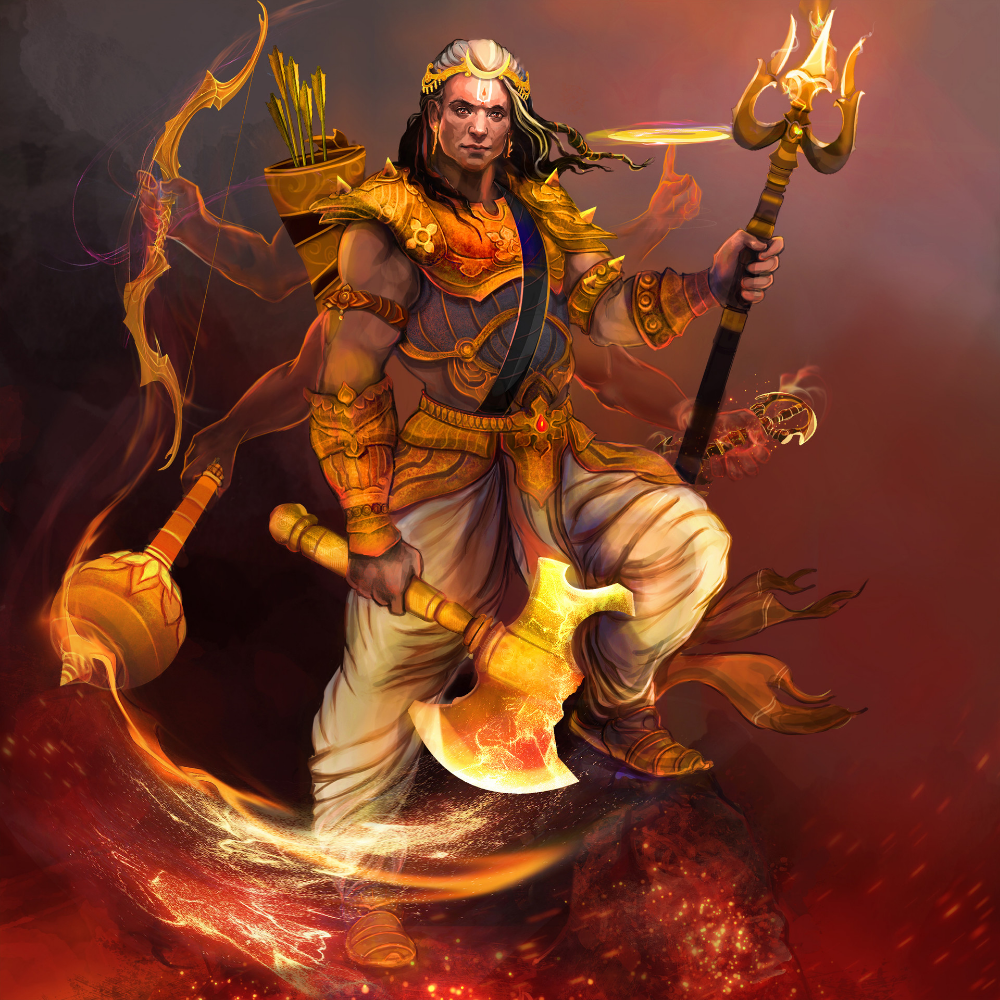 ASTRADHARI # INDIAN MYTHOLOGY #WARRIOR # HAS THEPOWER TO USE GOD'S WEAPON !!!, anita chaudhar. Mythological characters, Indian legends, Mythology art