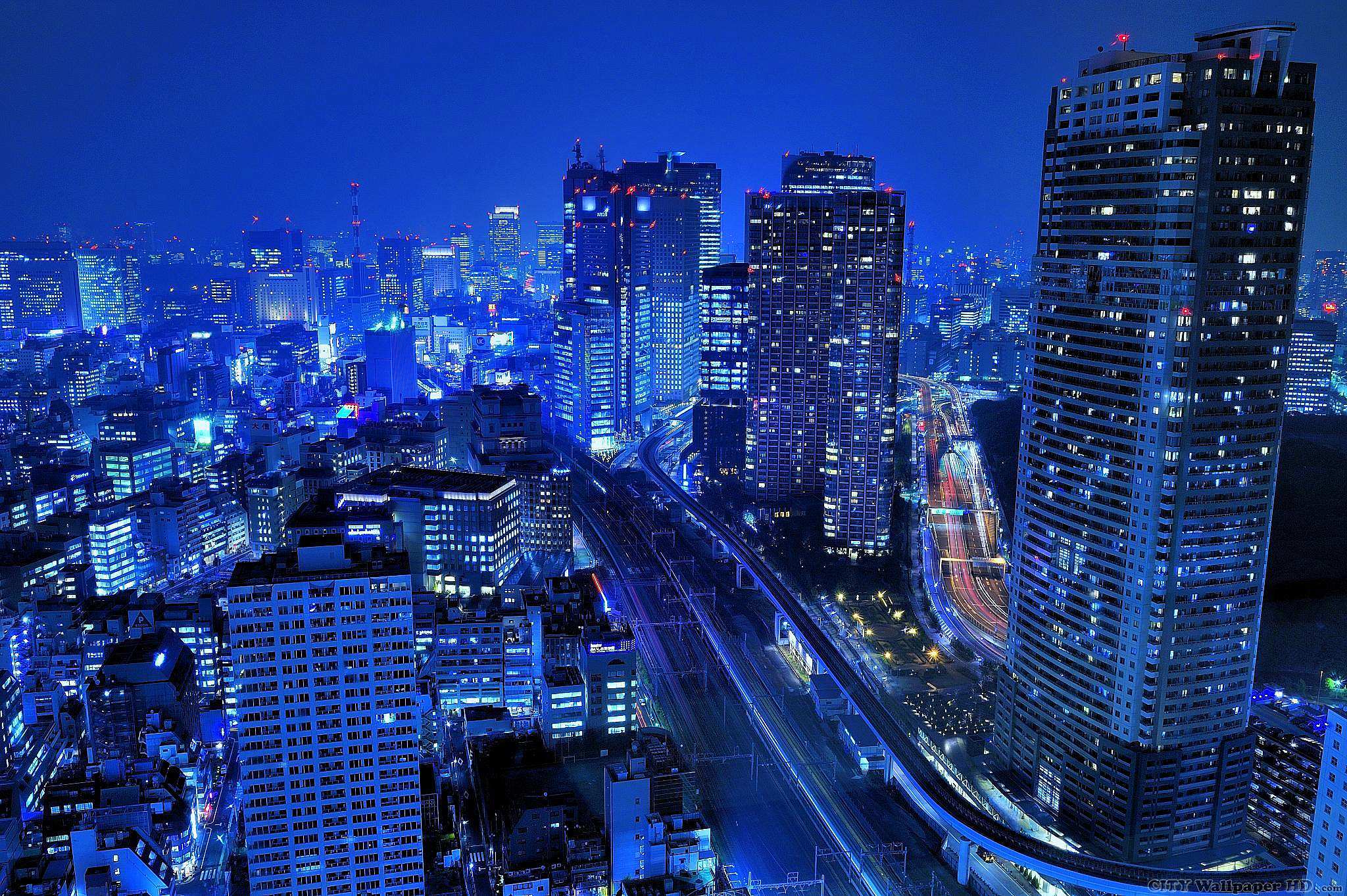 Beautiful night in Japan wallpaper. Download mobile background of cities. Japan, night, lights