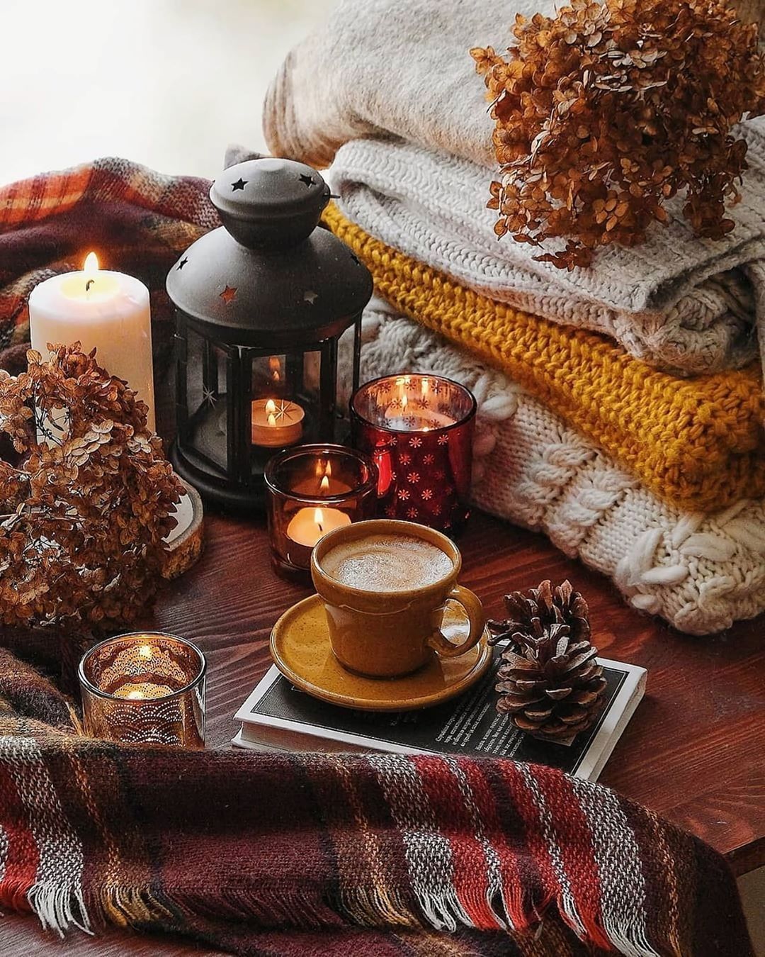 cozy fall wallpaper