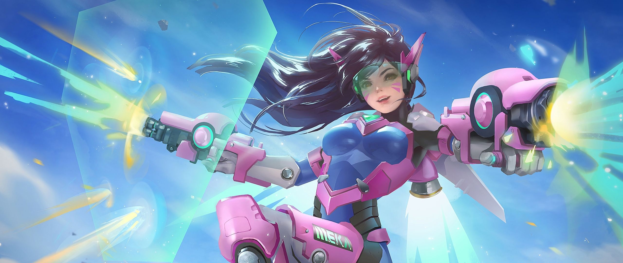 D.Va Overwatch Game 2560x1080 Resolution Wallpaper, HD Games 4K Wallpaper, Image, Photo and Background
