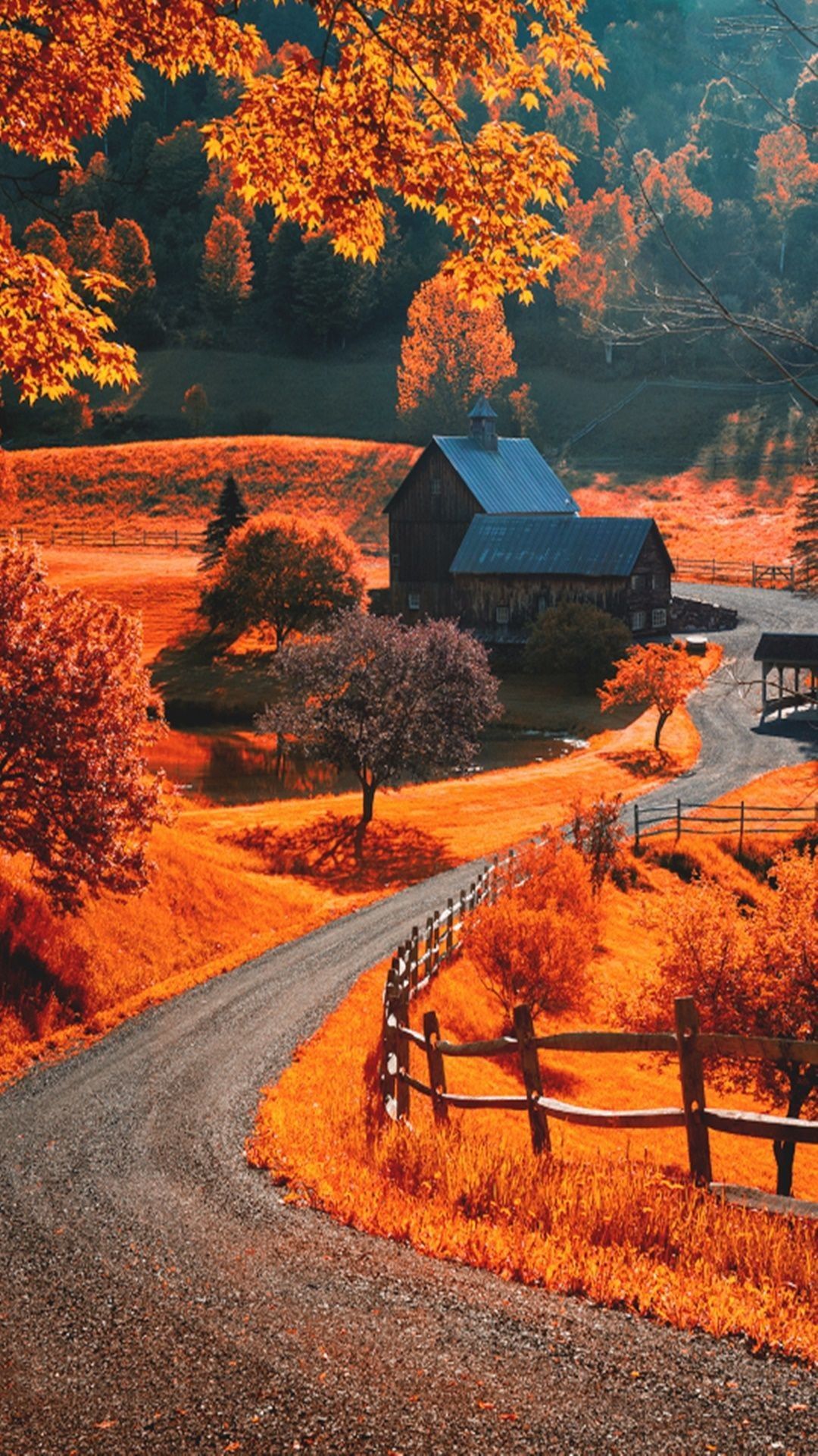 Fall Wallpaper HD Hupages Download iPhone Wallpaper. Autumn phone wallpaper, Landscape wallpaper, Fall wallpaper