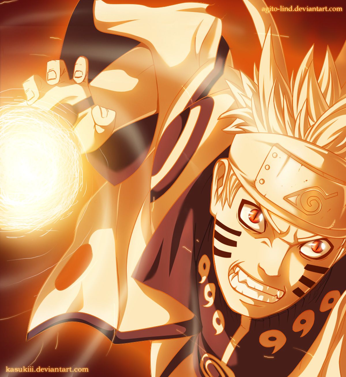 Naruto Full Tailed Beast Mode HD Wallpaper
