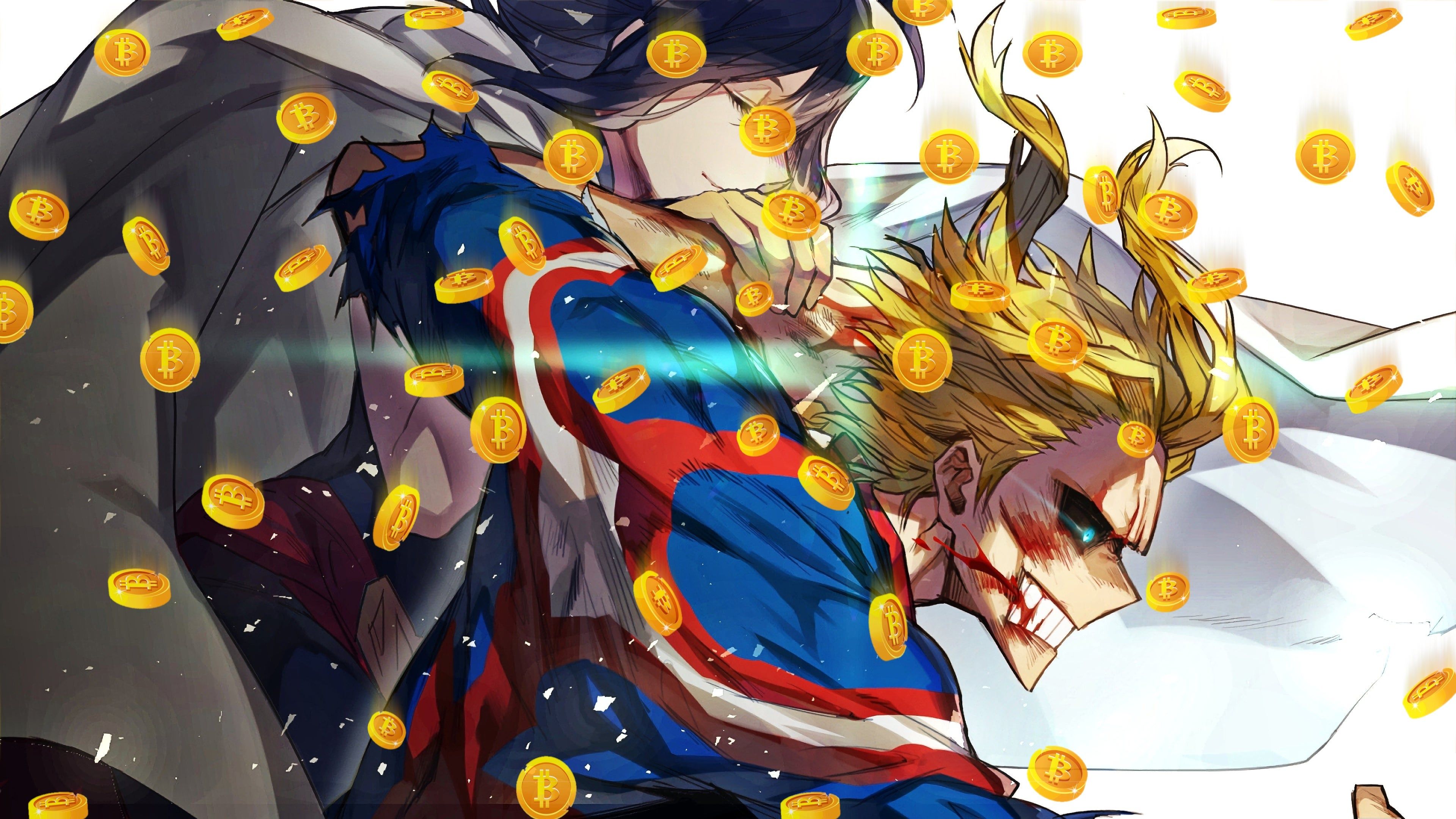 All Might And Nana Shimura Wallpapers Wallpaper Cave