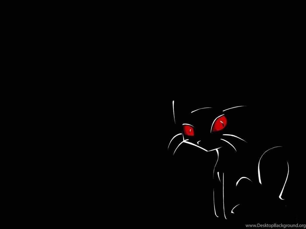 Wallpaper Black Cat Desktop Background