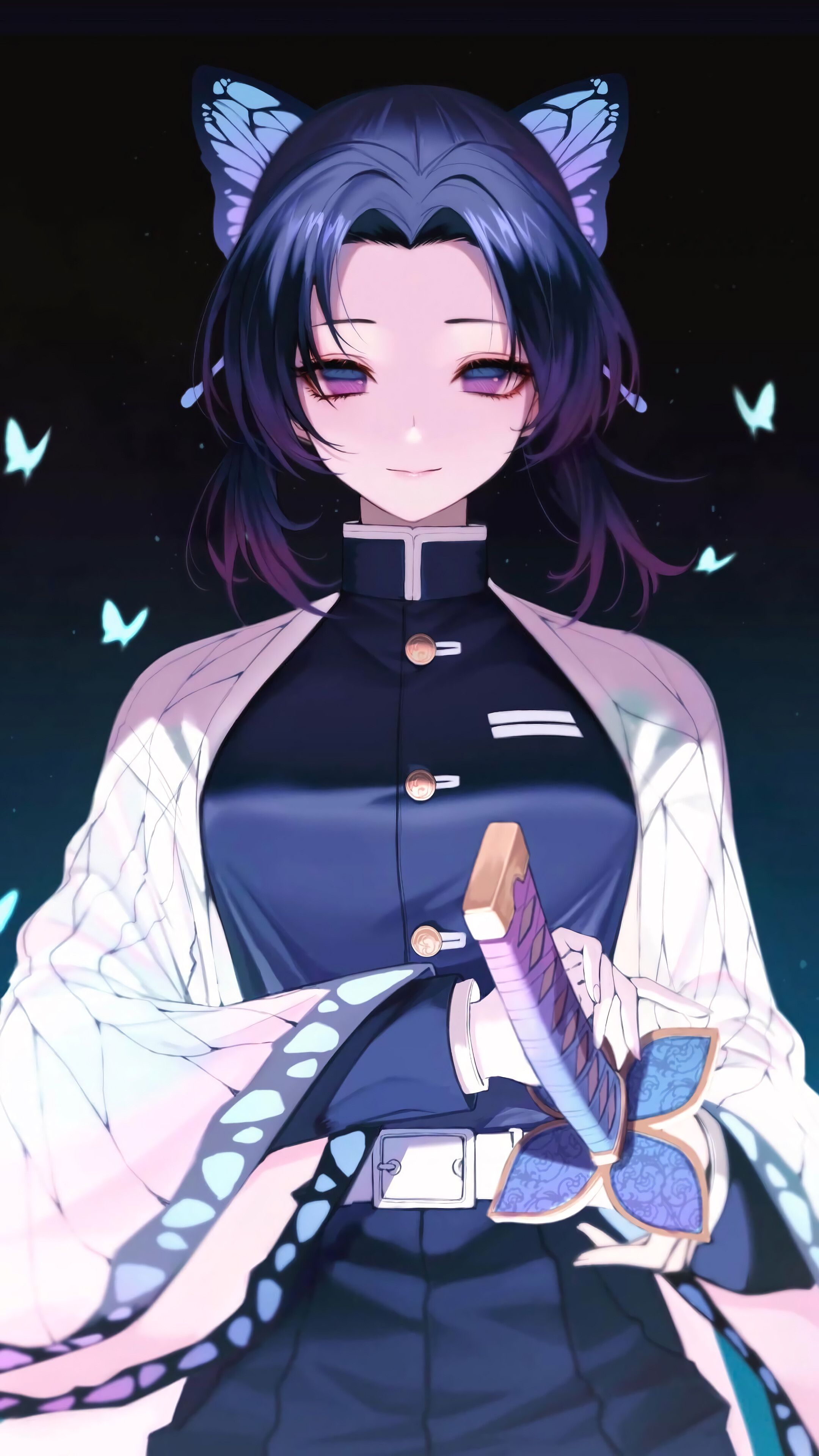 Shinobu, (Kimetsu no Yaiba), 4K phone HD Wallpaper, Image, Background, Photo and Picture. Mocah.org HD Wallpaper