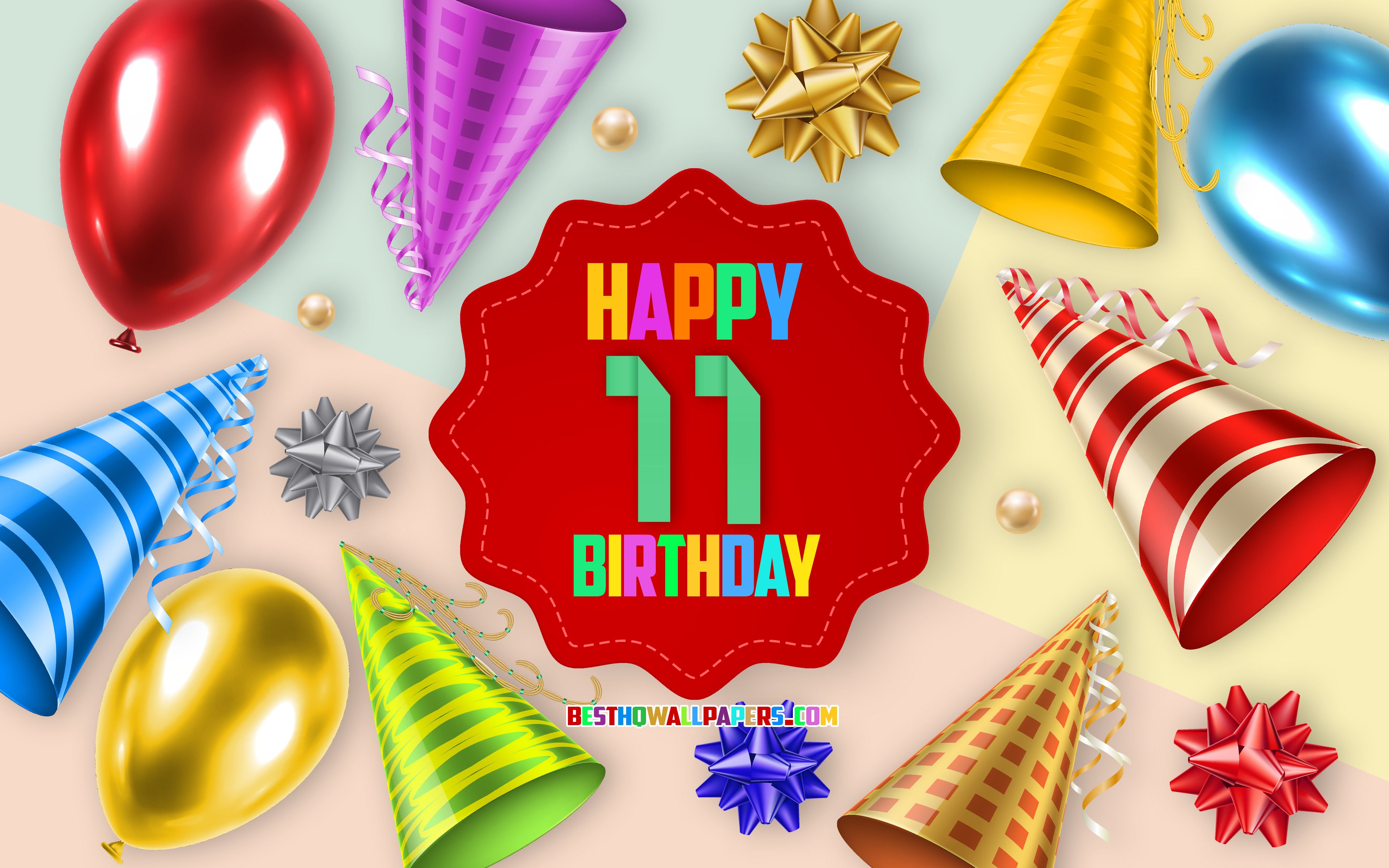 Happy 11 Birthday Wallpapers Wallpaper Cave