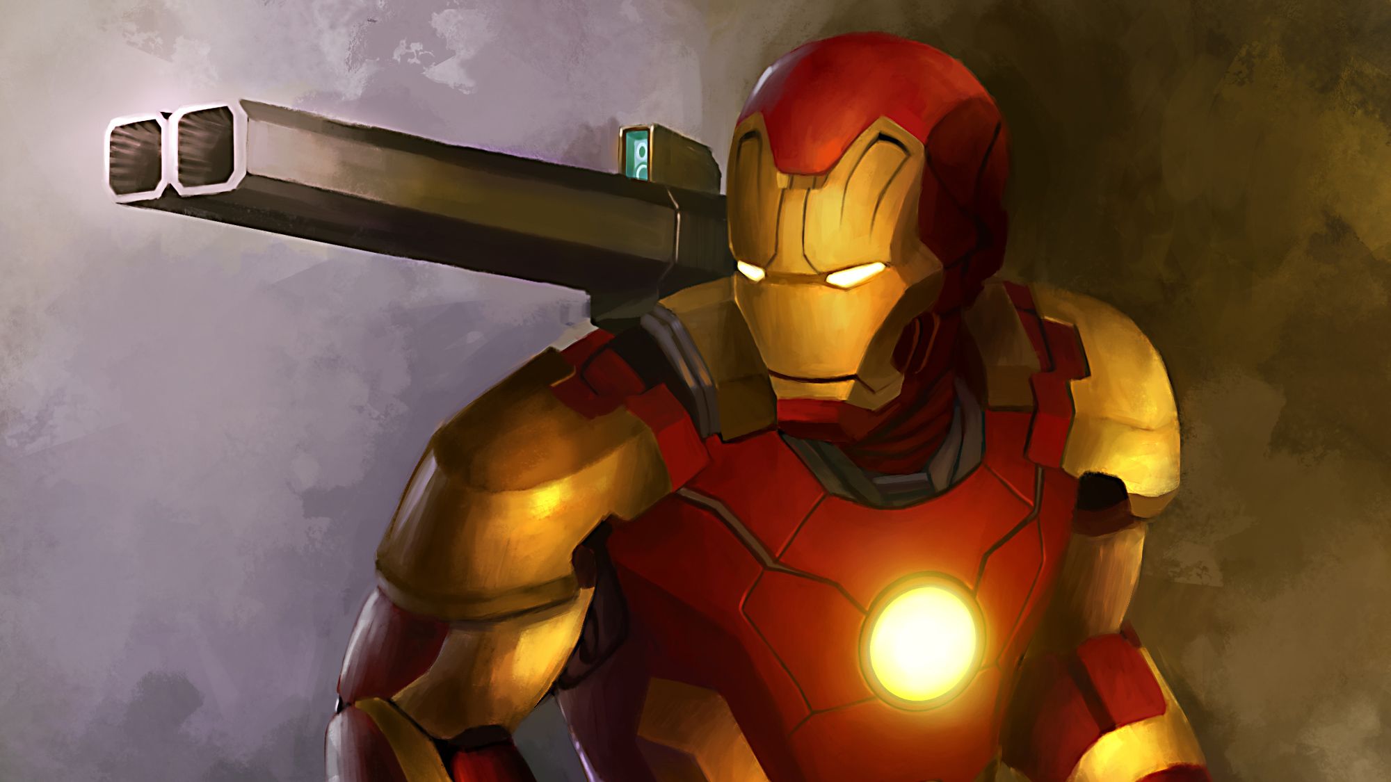 Iron Man With Weapon, HD Superheroes, 4k Wallpaper, Image, Background, Photo and Picture