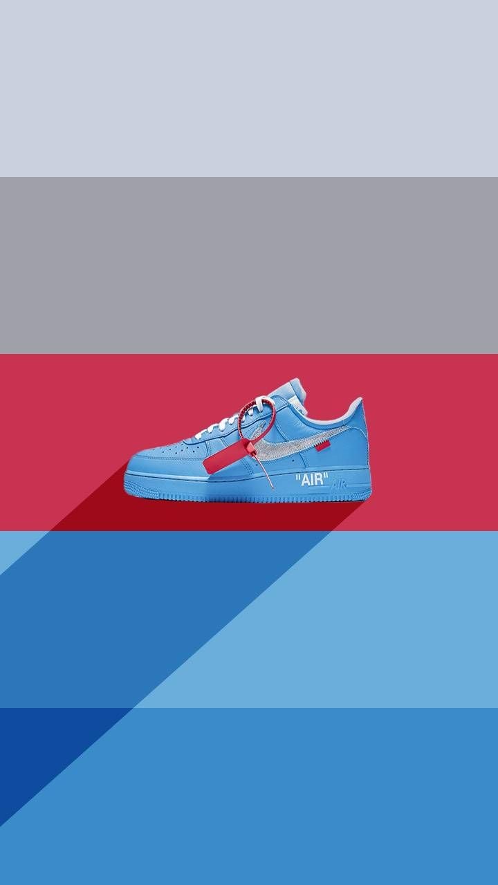 off white blue air force 1