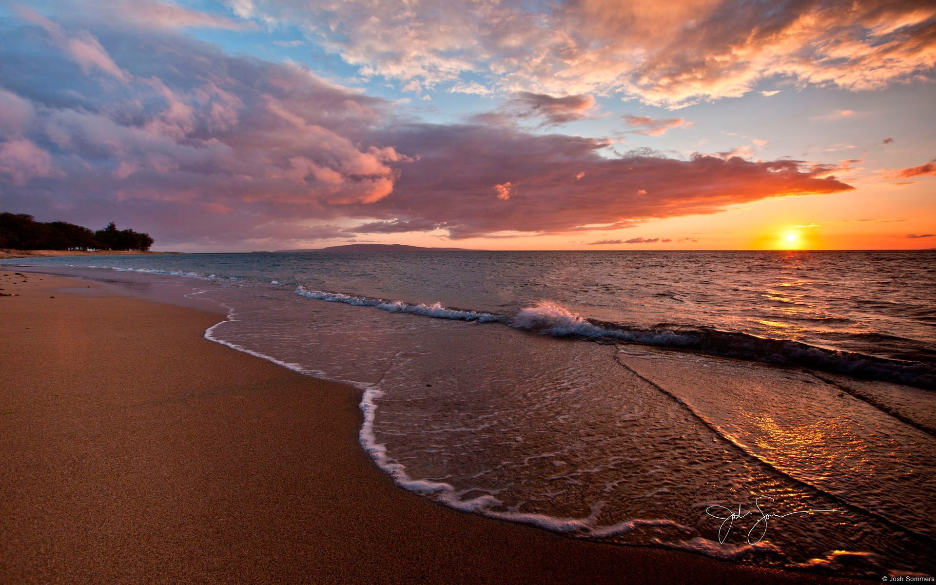 Maui Sunset Wallpaper Free Maui Sunset Background