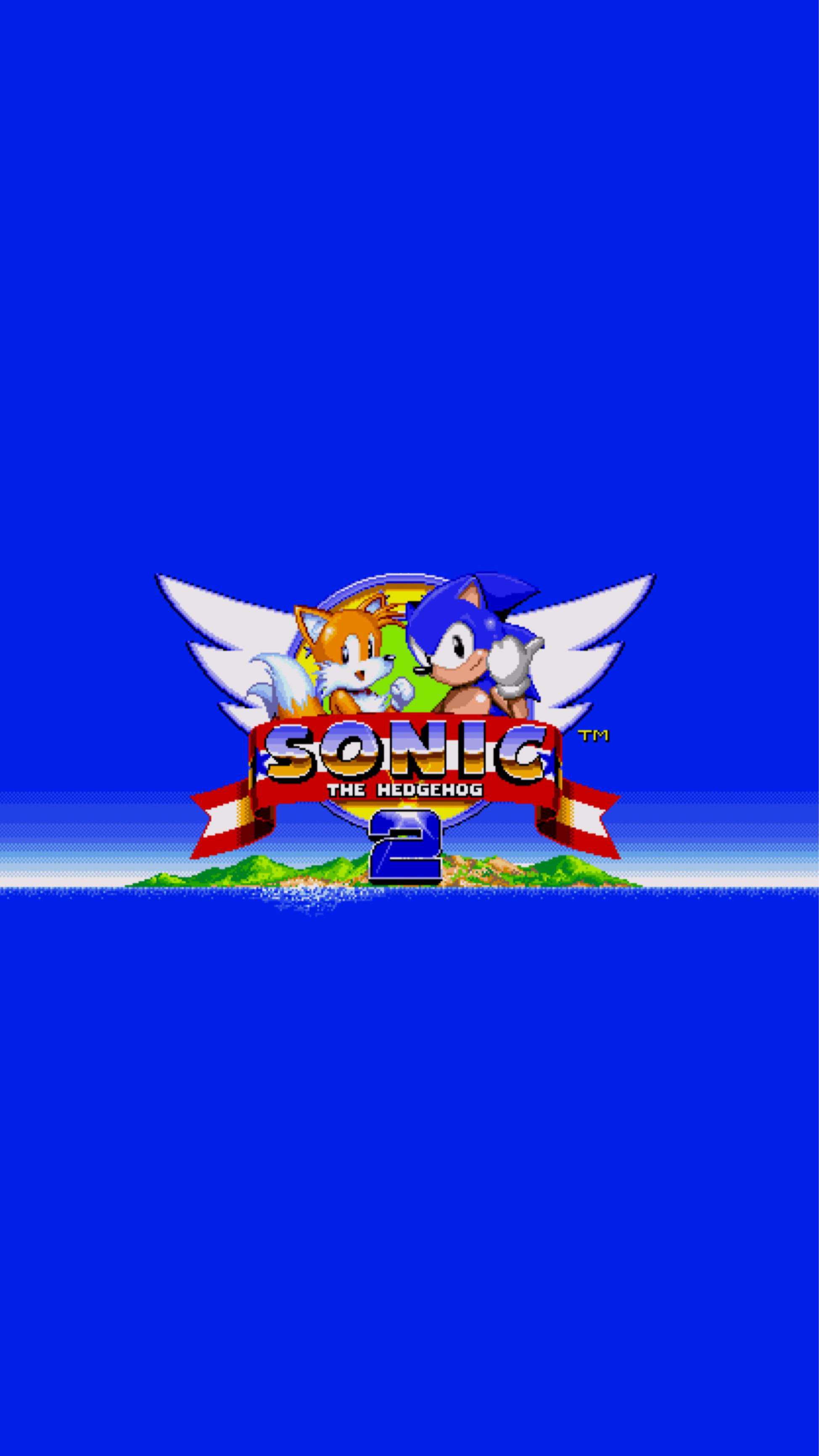 A very large Sonic 2 wallpaper