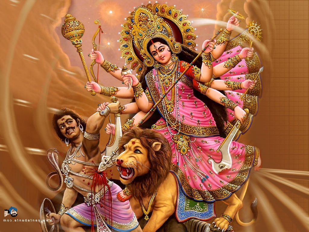 Navratri Wallpaper 2019: Navratri HD Wallpaper Image for Desktop PC. Durga image, Happy navratri image, Navratri wallpaper