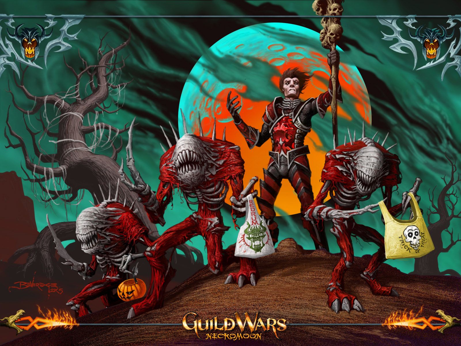 James F. Beveridge -Guild Wars Halloween 2K5 Wallpaper