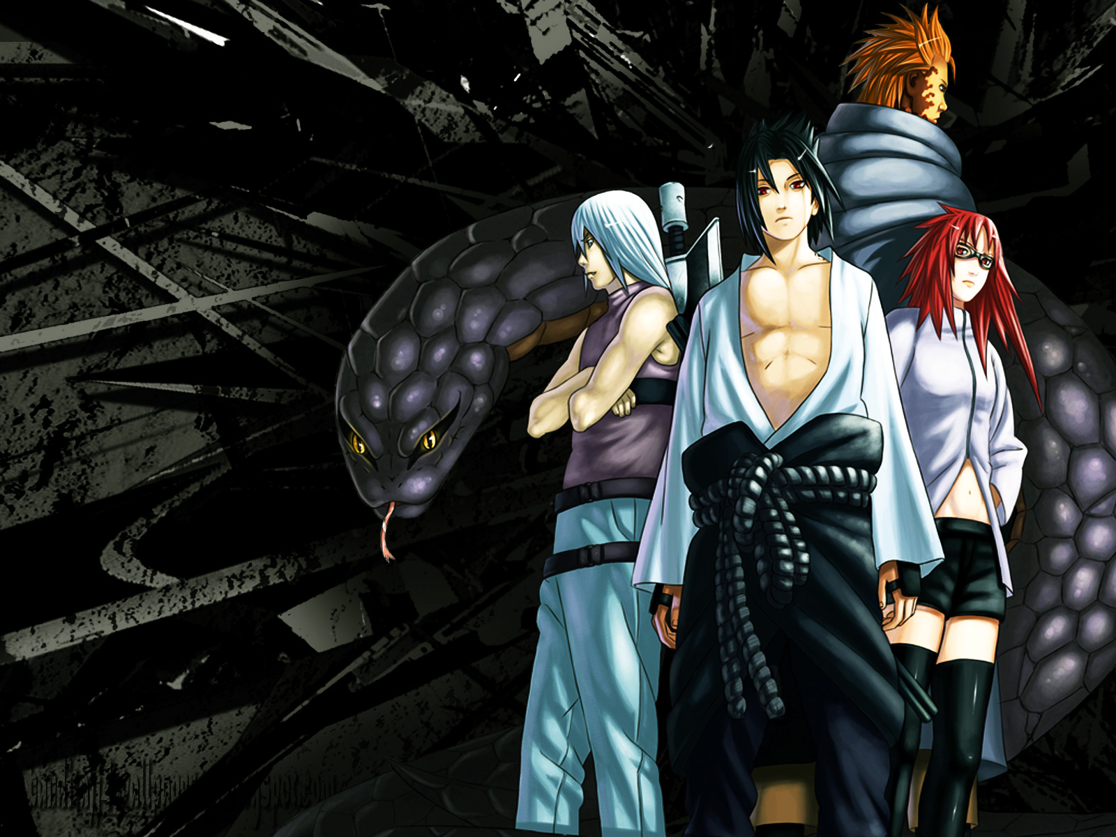 One Piece Wallpaper. Fairy Tail Wallpaper. Naruto Shippuden Wallpaper: Hebi. Naruto Shippuden Wallpaper