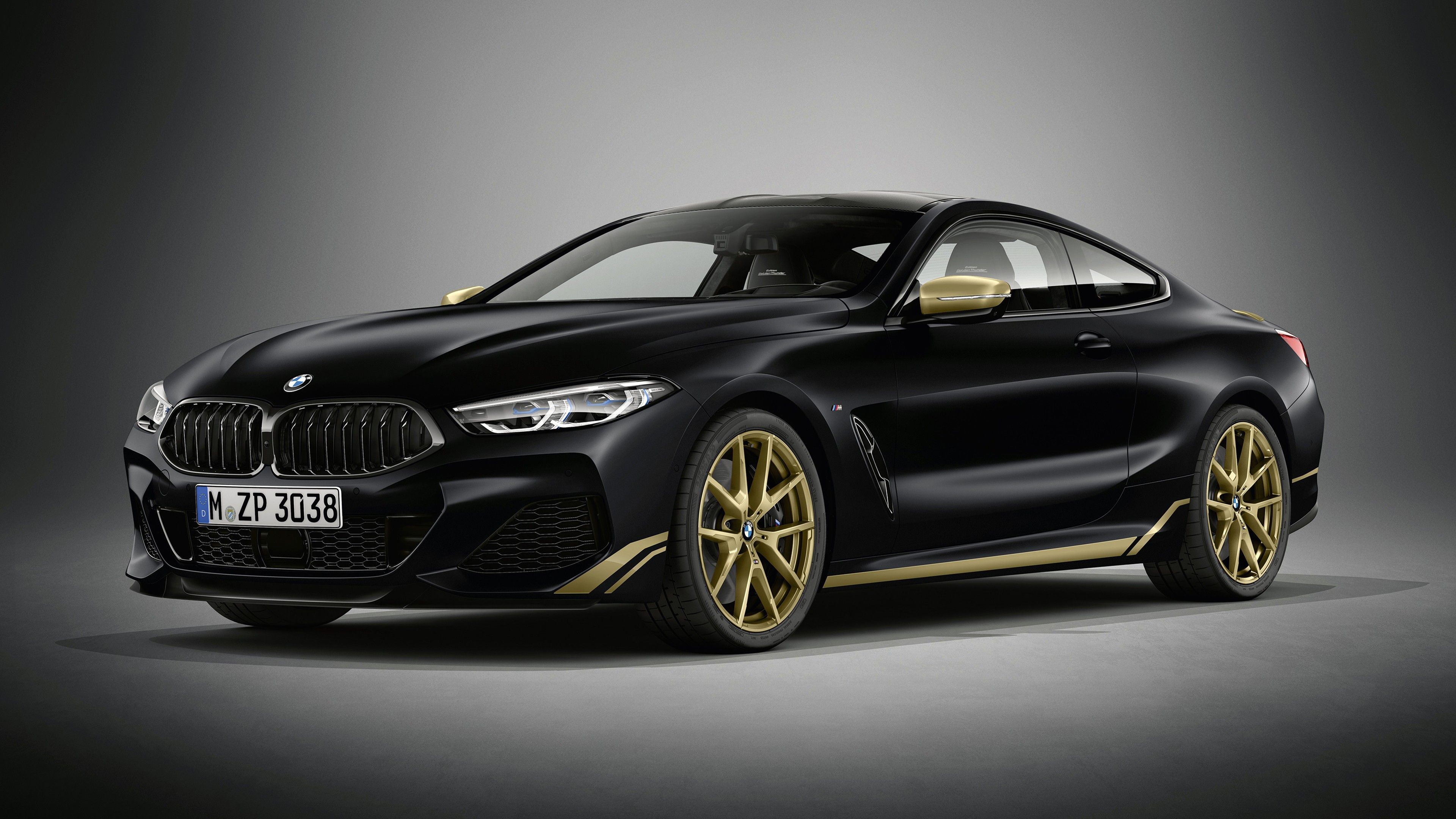 BMW M850i xDrive Coupe Edition Golden Thunder 2020 4K Wallpaper. HD Car Wallpaper