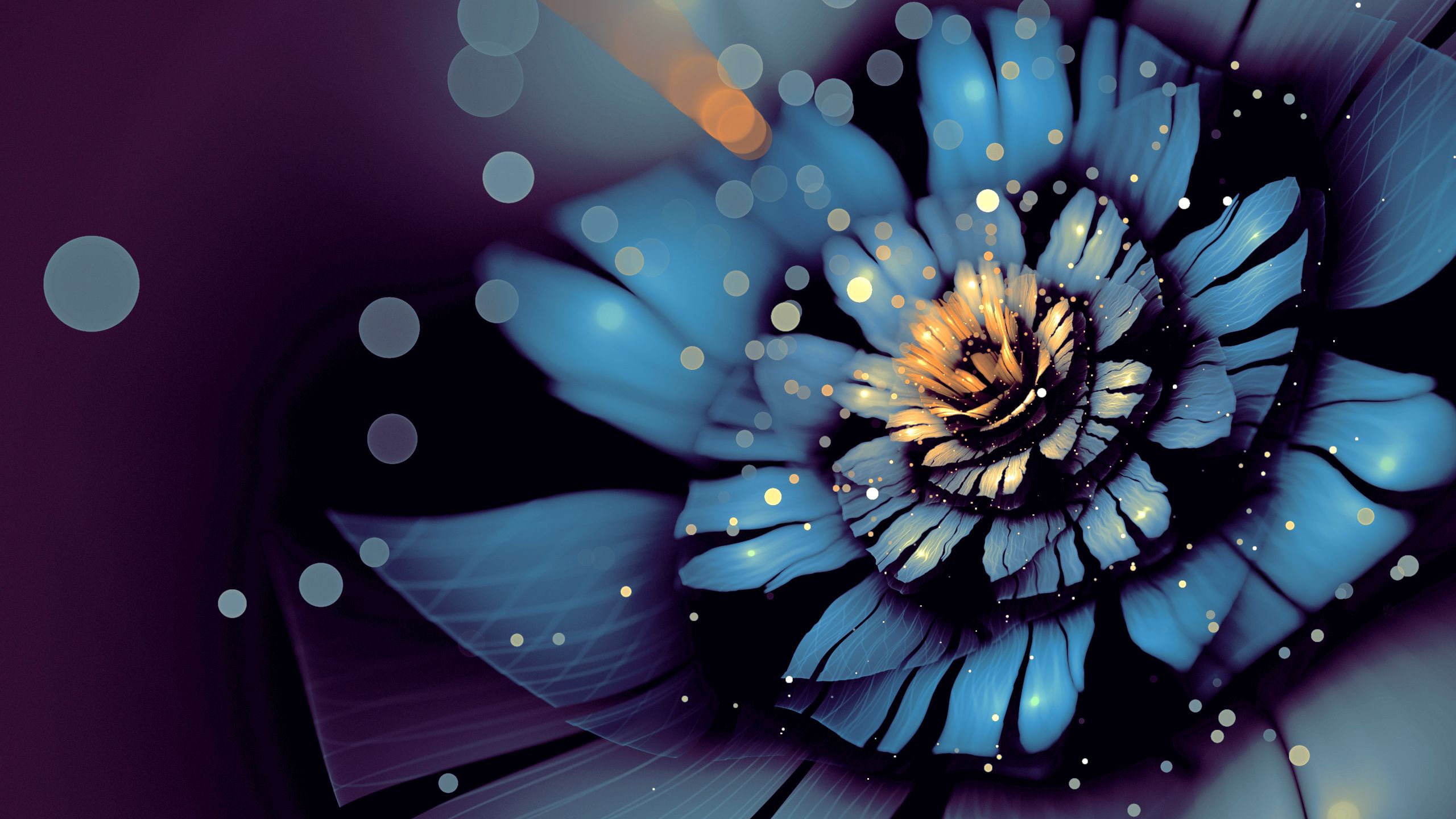 Apophysis Bloom Flower Digital Art 720P HD 4k Wallpaper, Image, Background, Photo and Picture