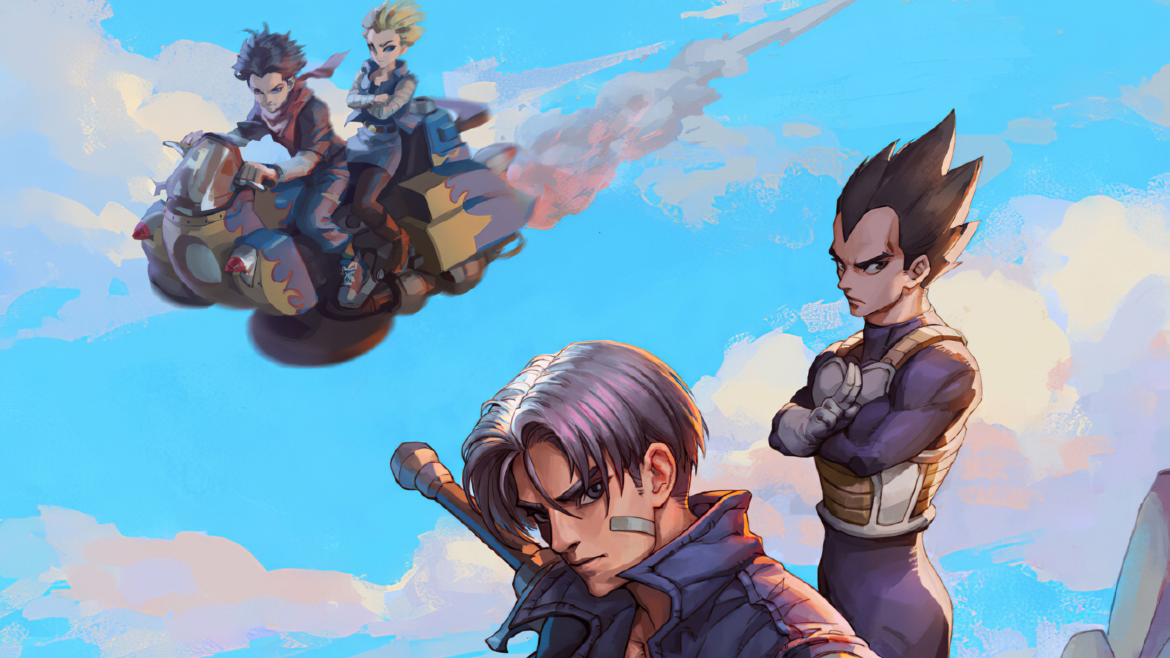 Trunks, HD Anime, 4k Wallpaper, Image, Background, Photo and Picture