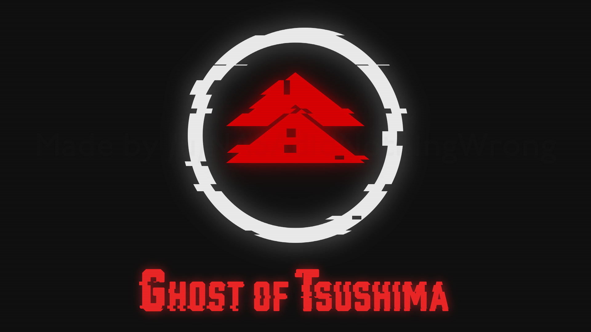 Ghost of Tsushima Wallpaper. I made this. It's meh at best, but I'd still appreciate some constructive feedback. [1920x1080]