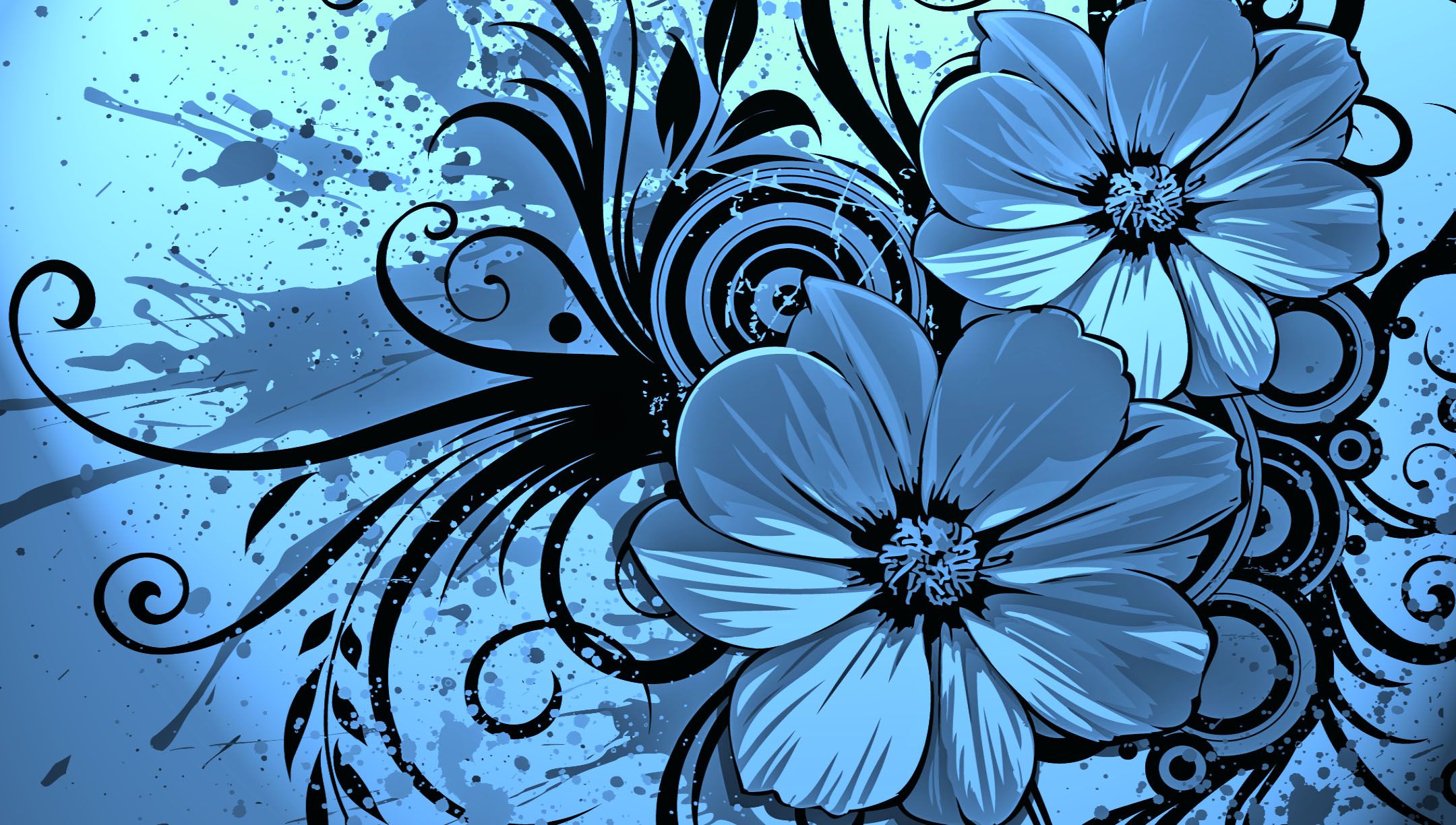Flower Art Desktop Wallpaper Free Flower Art Desktop Background