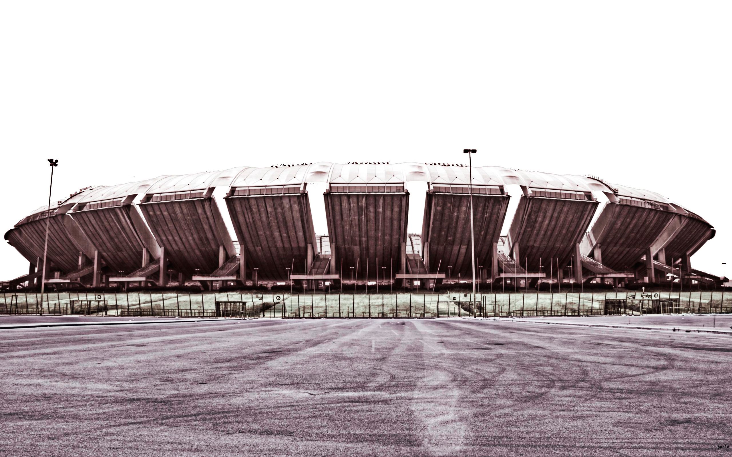 Download wallpaper Stadio San Nicola, Saint Nicholas Stadium, Bari, Italy, Italian Football Stadium, Sports Arena, Bari FC Stadium, SSC Bari for desktop with resolution 2560x1600. High Quality HD picture wallpaper