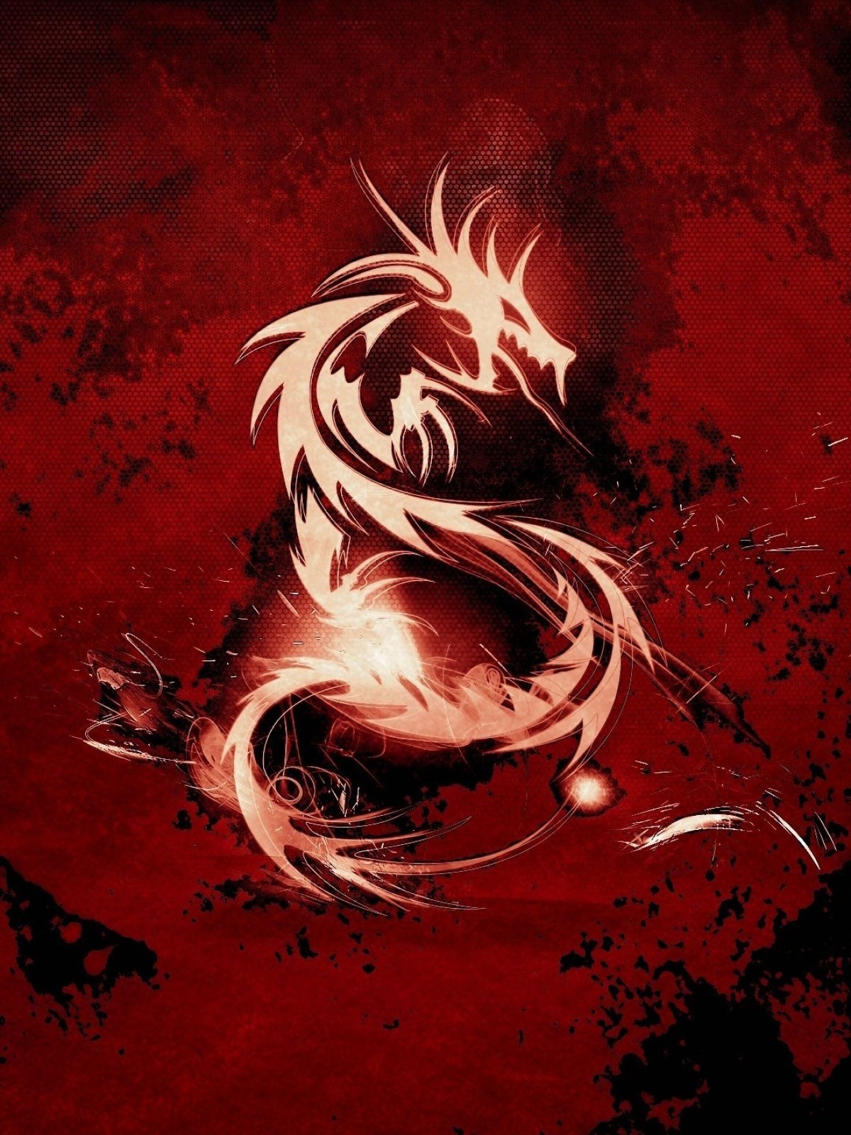 Mortal Kombat Logo Mobile Wallpaper