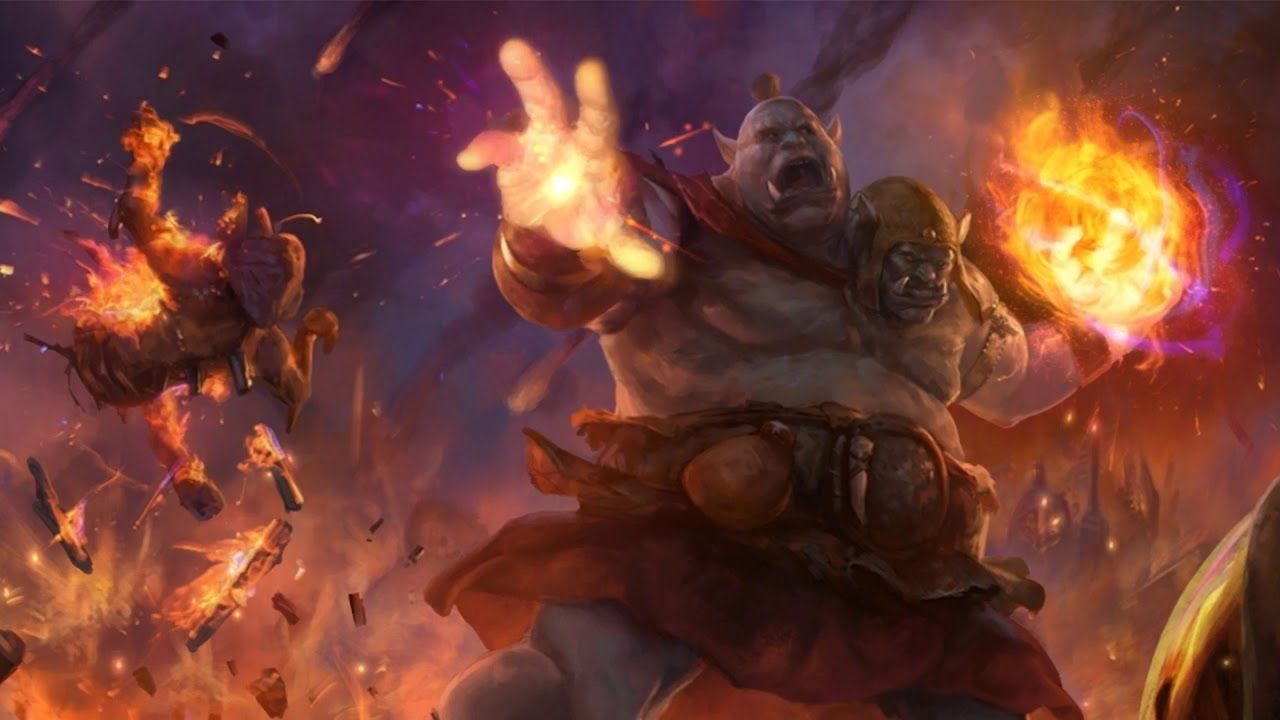 Ogre Magi / Dota 2 (Wallpaper Engine)