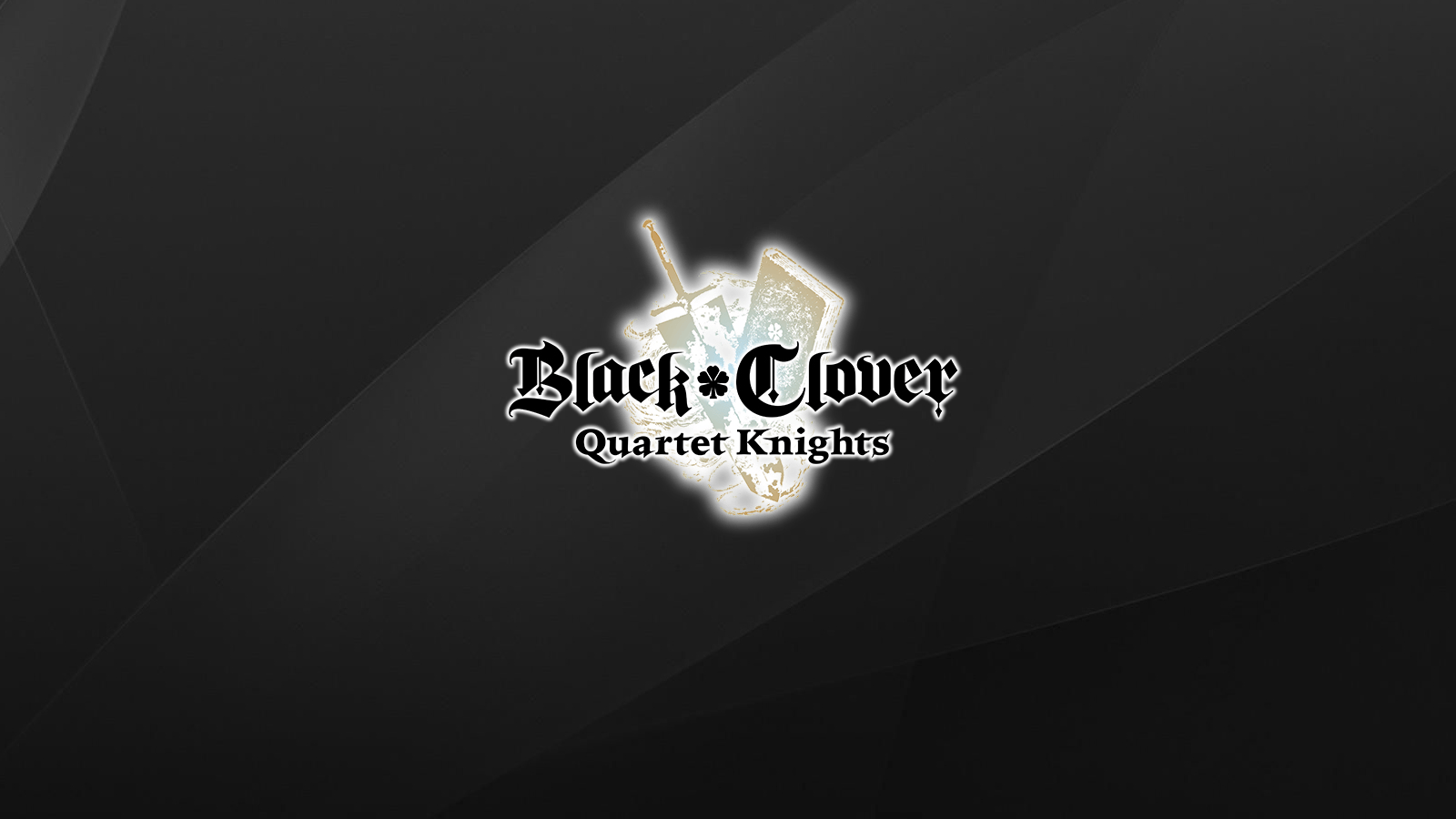Black Clover 4K Logo Wallpaper Free Black Clover 4K Logo Background