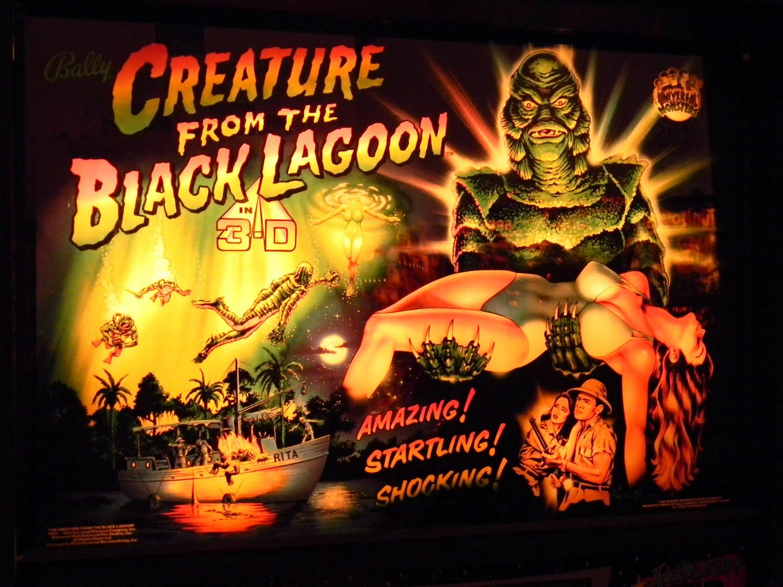 Rejoice! Pinball Arcade Preserves 'Creature from the Black Lagoon' Digitally!