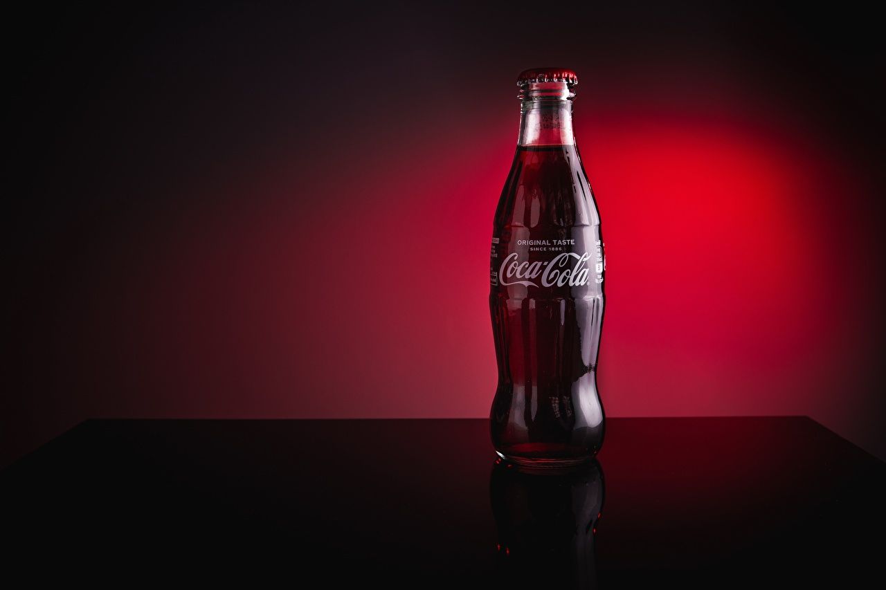 Desktop Wallpaper Coca Cola Food Bottle Drink