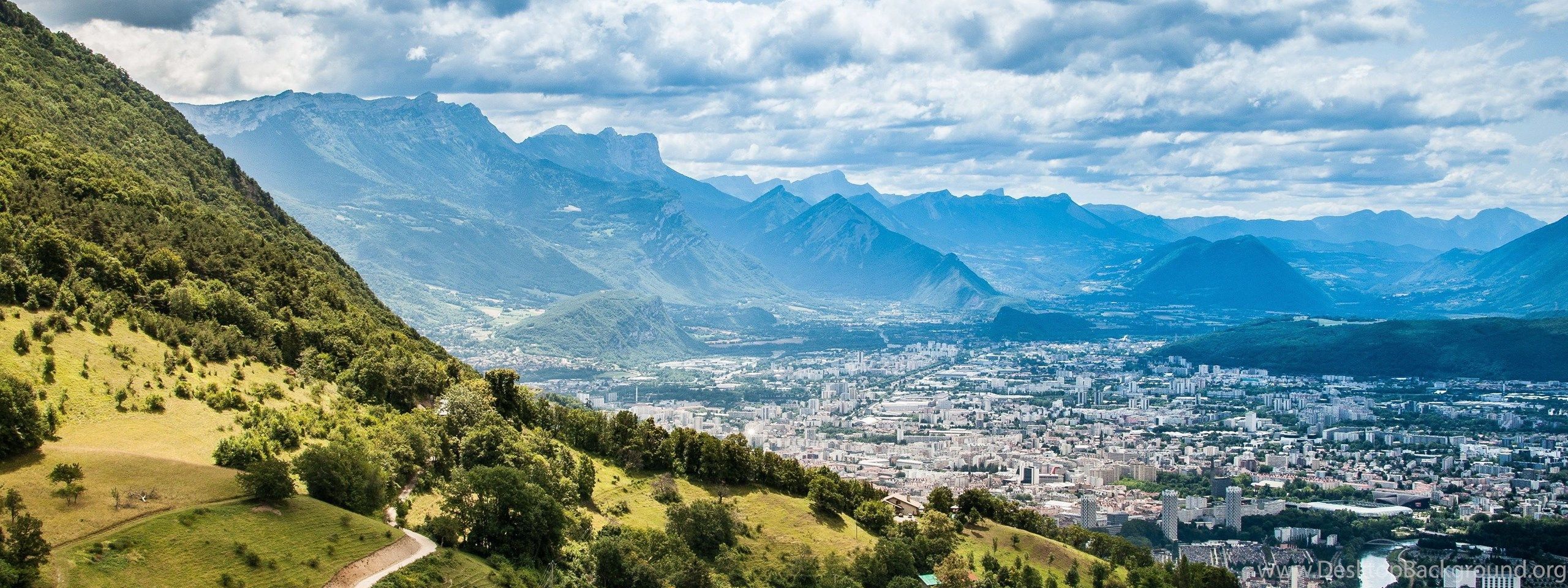 Lyon Panoramic View Wallpaper 28070 Desktop Background