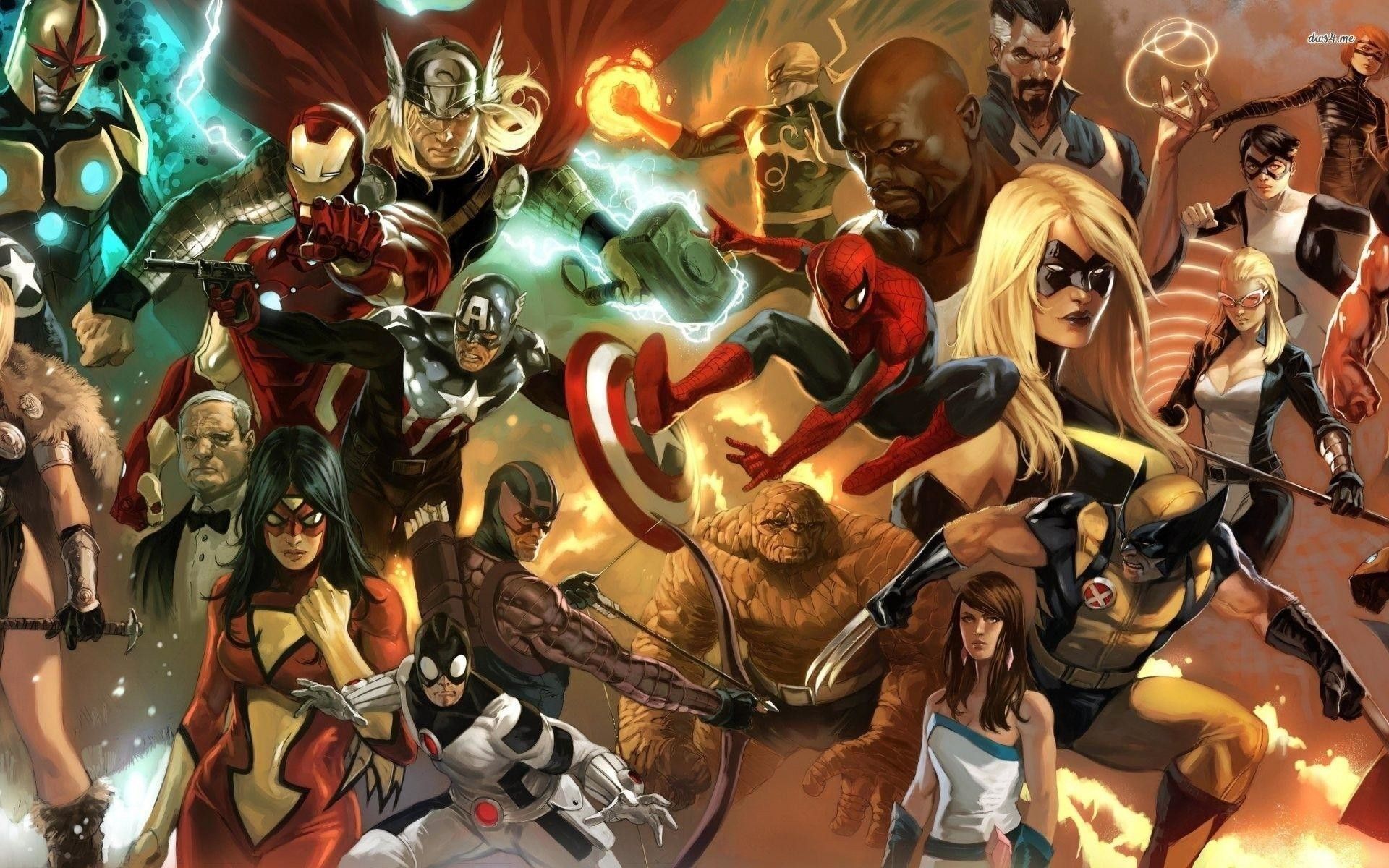 Marvel Superheroes Wallpaper